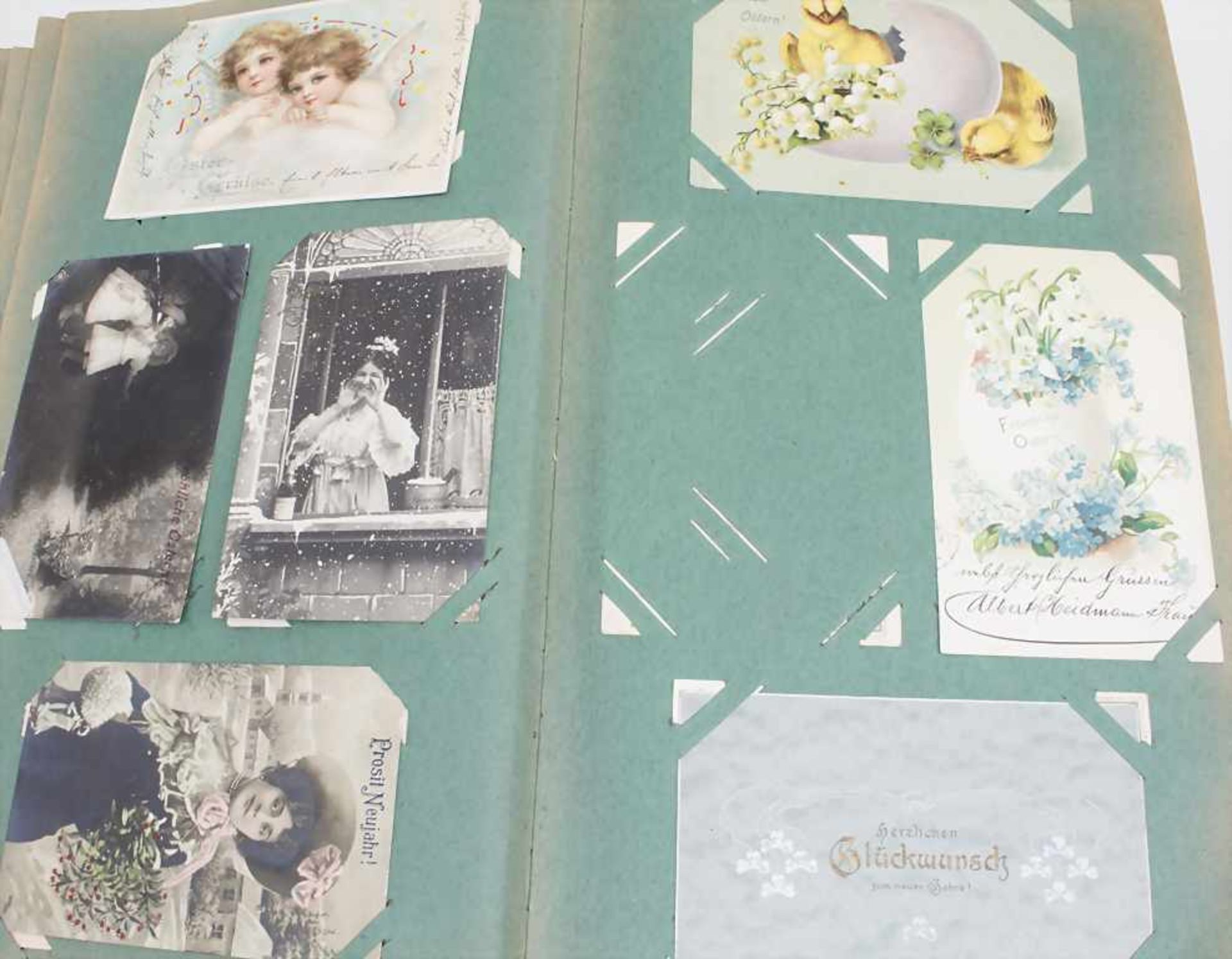 Ansichtskarten-Album / A postcard Album, um 1915Umfang: Sammlung von über 550 deutschen - Bild 7 aus 9