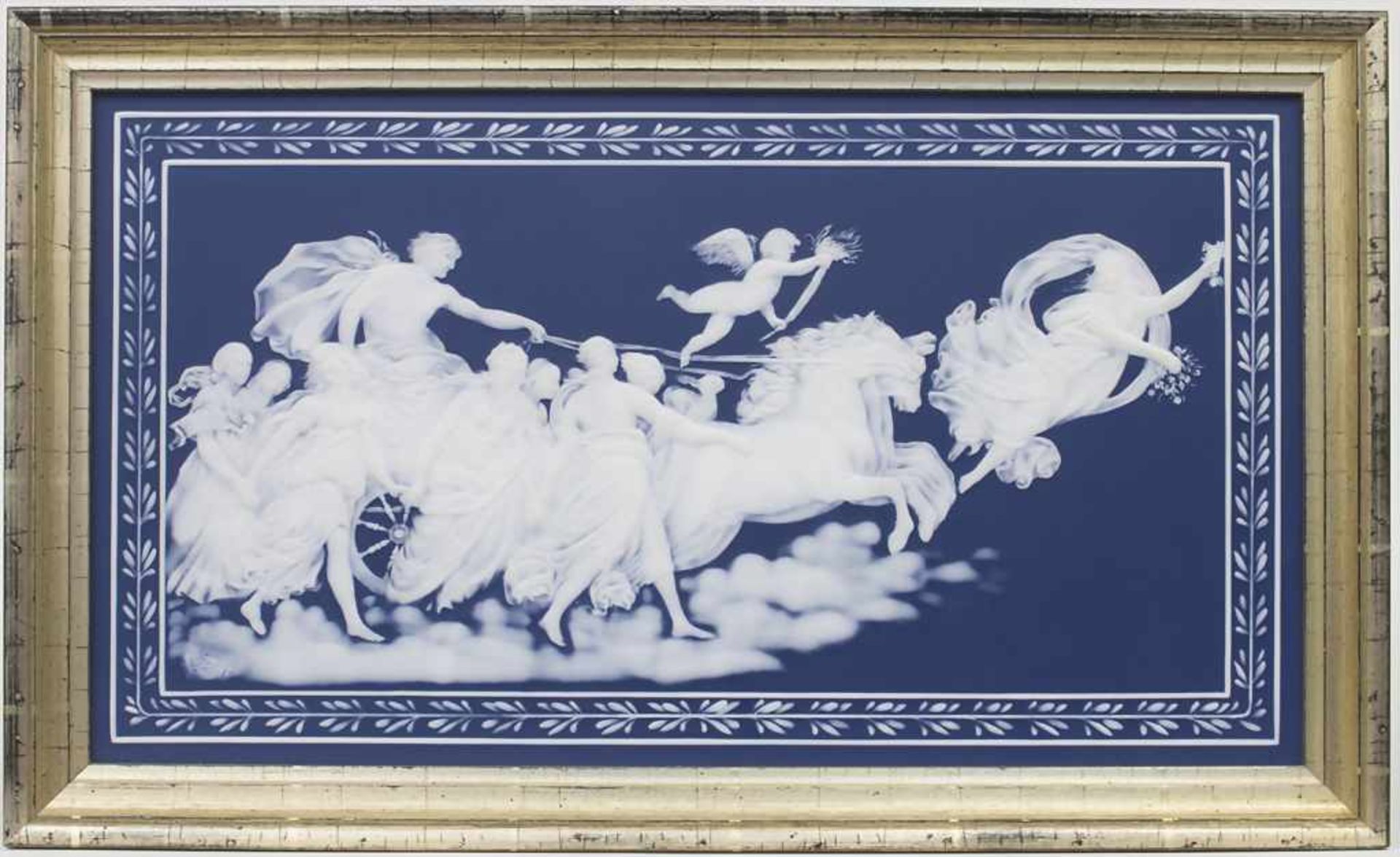 Reliefplatte 'Aurora - Göttin der Morgenröte' / A relief plate 'Aurora', Mettlach / Villeroy & - Image 2 of 8