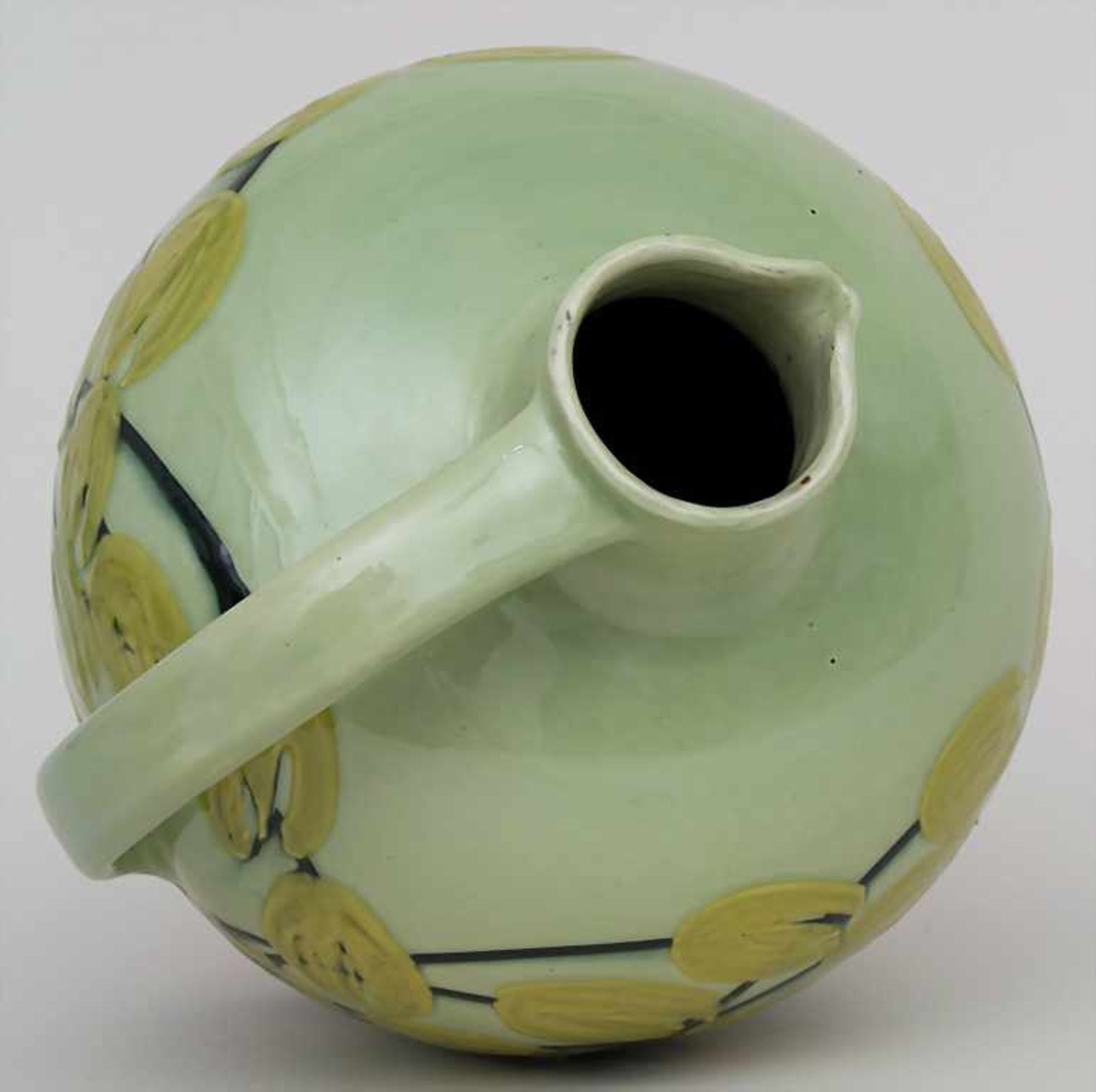 Jugendstil Majolika-Vase / An Art Nouveau majolica vase, Max Laeuger, Kandern, um 1910Material: - Bild 5 aus 10