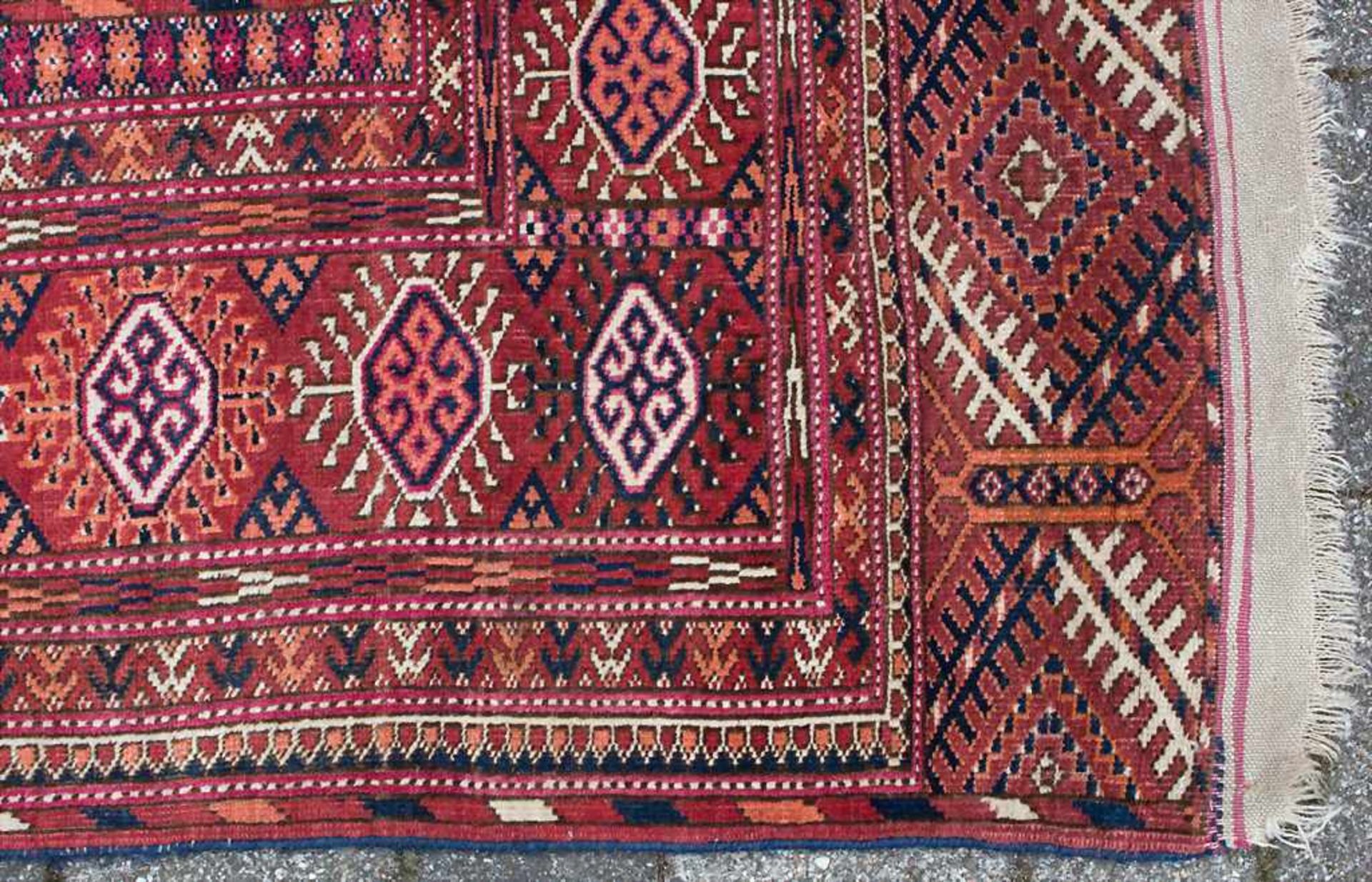 Orientteppich 'Belutsch' / An oriental carpet 'Belutsh'Material: Wolle, Maße: 218 x 135 cm, Zustand: - Bild 4 aus 5