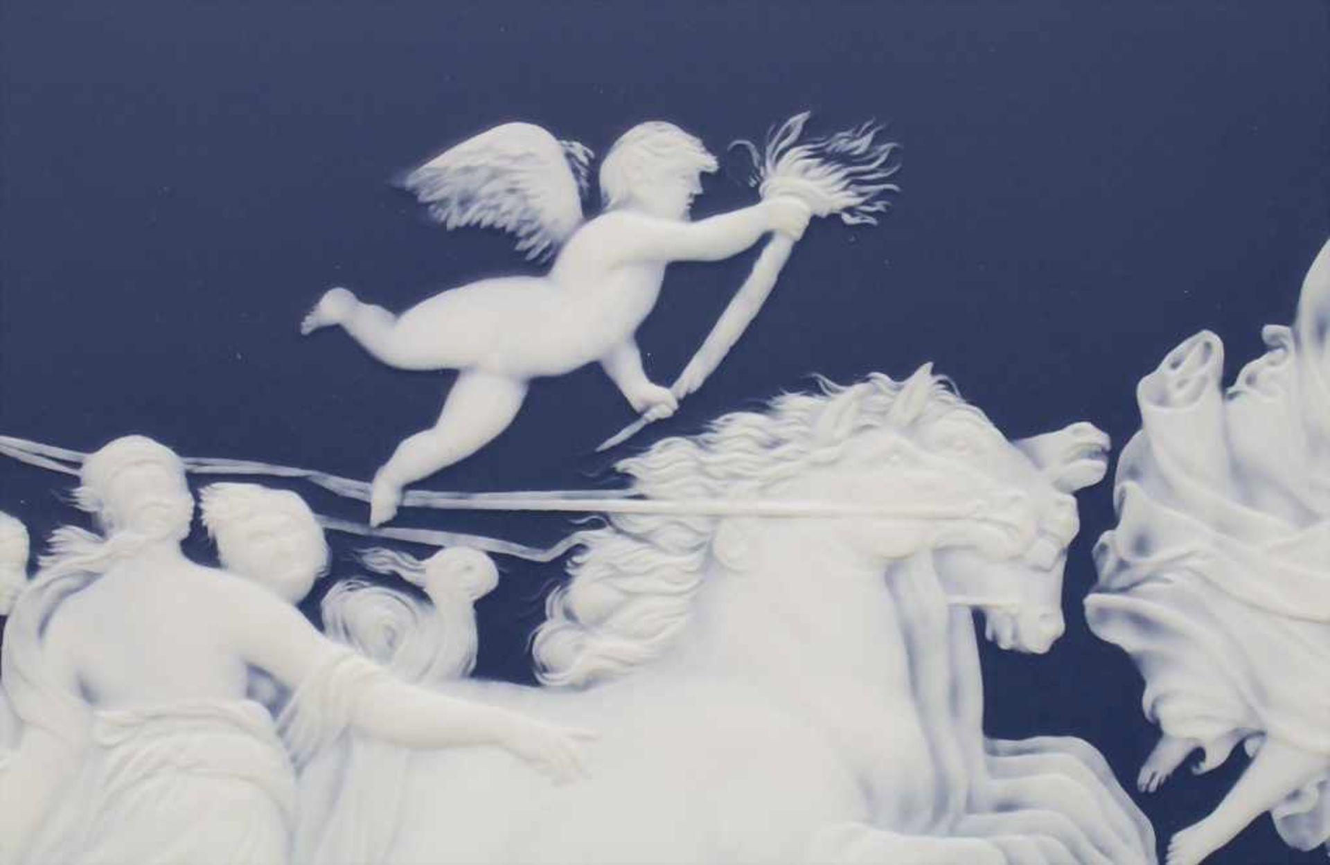 Reliefplatte 'Aurora - Göttin der Morgenröte' / A relief plate 'Aurora', Mettlach / Villeroy & - Image 3 of 8