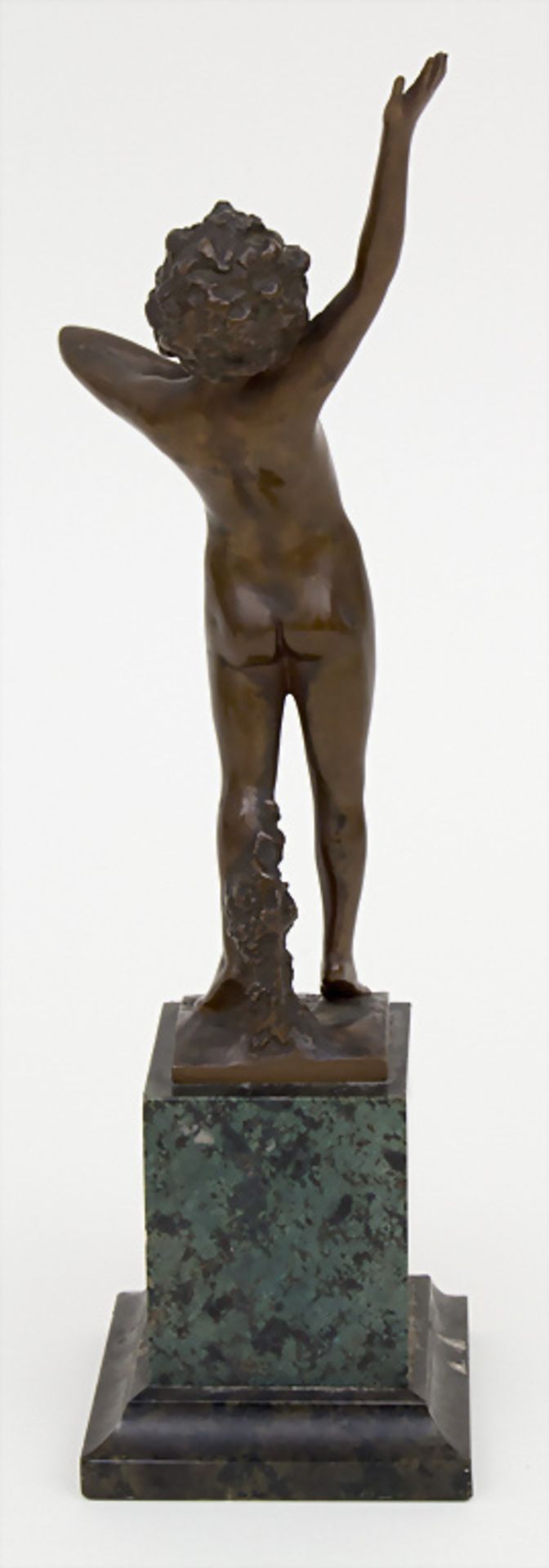Bronzeskuptur 'Mein ganzer Reichthum ist mein Lied' / 'All my wealth is my song'Technik: Bronze, - Image 2 of 3