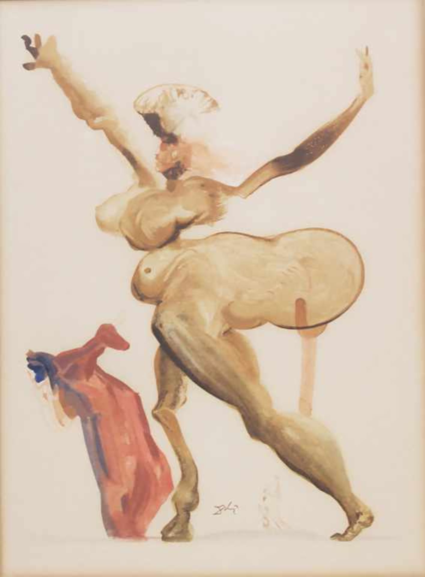 Salvador Dali (1904-1989), 4 Lithografien aus Dantes 'Göttliche Komödie' / A set of 4 lithographs - Image 2 of 8