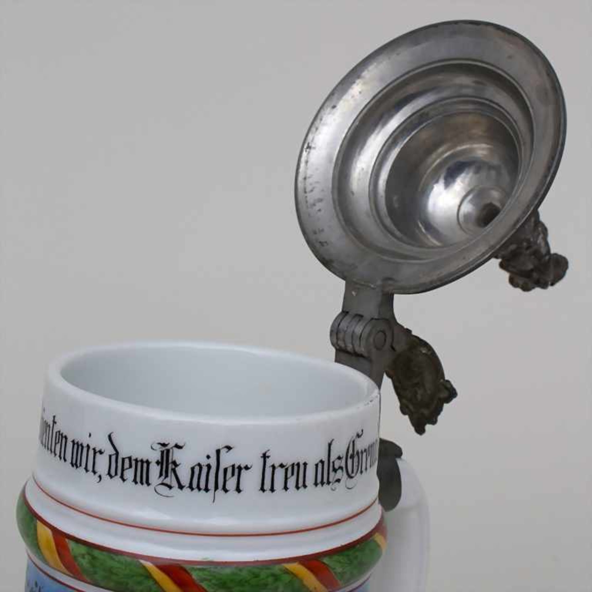Reservistenkrug / A reservist beer mug, Mannheim, Baden, 1906Einheit: '9. Comp. 2. bad. Grenad. - Bild 7 aus 11
