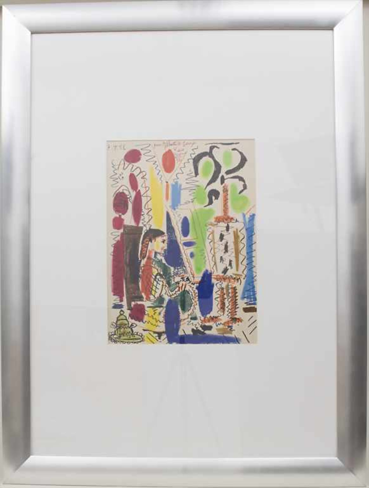 Pablo Picasso (1881-1973), 'Dans l'Atelier de Picasso-Pour Gilberte et Serge'Entwurf für das - Image 2 of 4