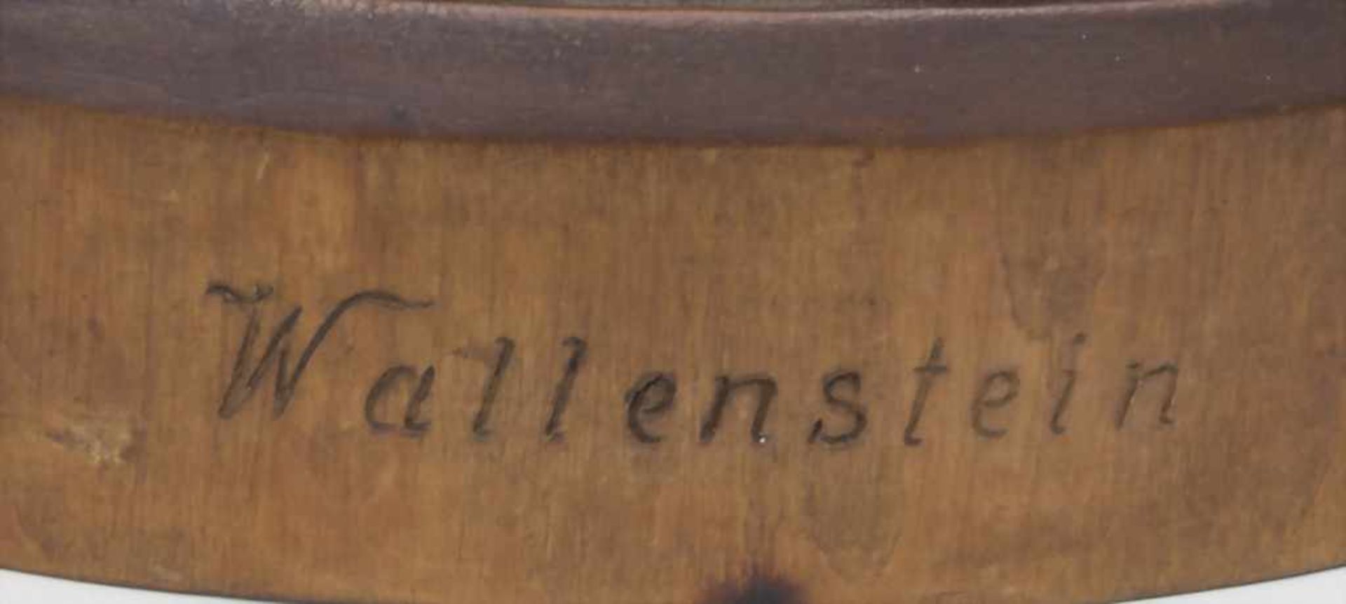 Hans Kindermann-Friedland (20. Jh.), 'Wallenstein'Technik: Lindenholz, geschnitzt, Datierung: - Image 6 of 7