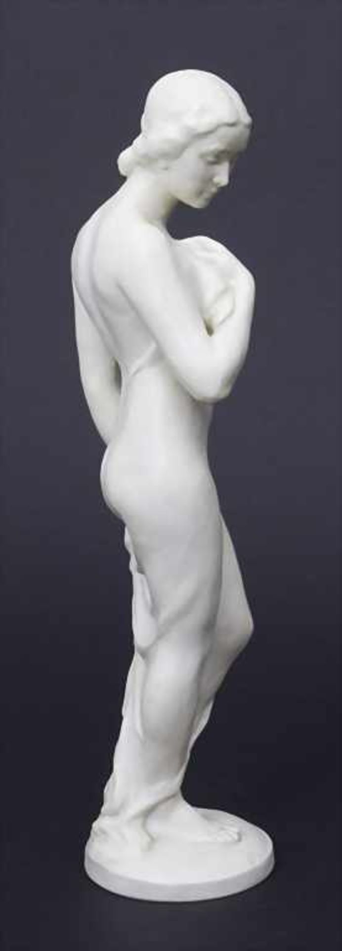 Jugendstil Figur 'Weiblicher Akt' / An Art Nouveau figure 'Female nude', R. Kaesbach für - Image 3 of 6