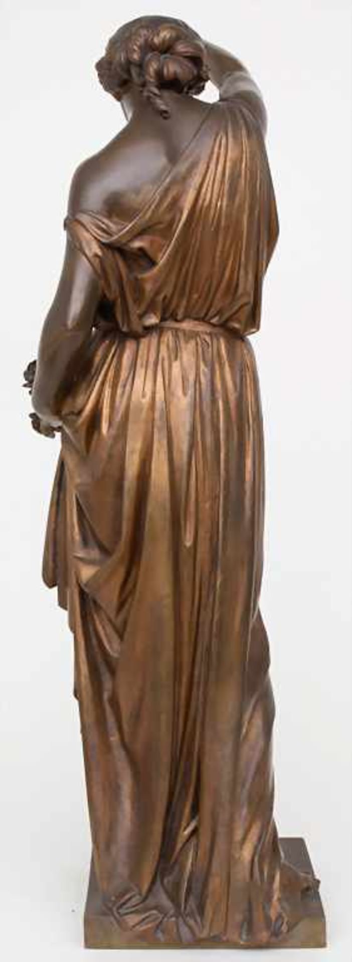 Aimé Millet (1814-1891), Bronzesplastik 'Flora' / A bronze sculpture 'Flora', Paris, um - Image 4 of 5