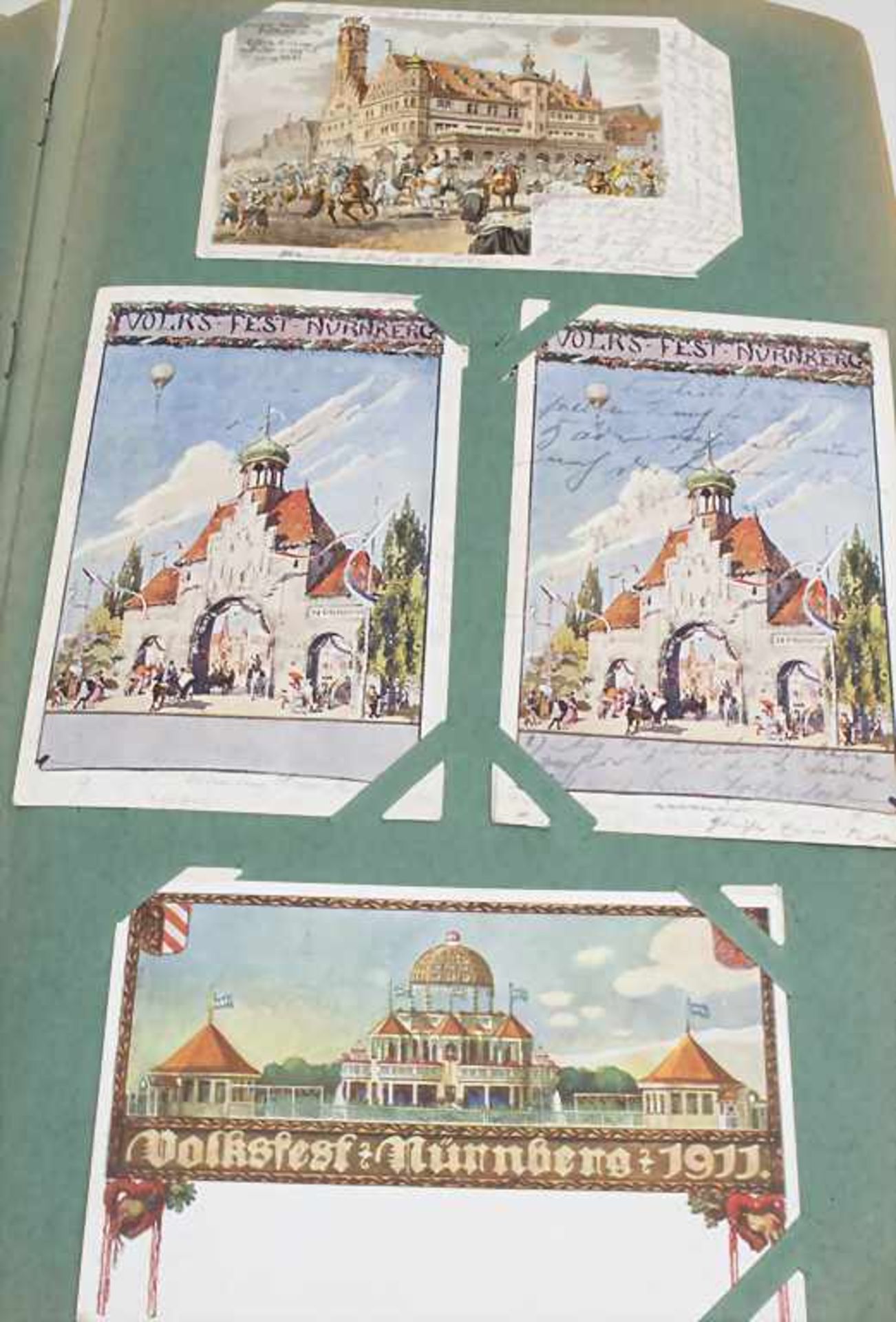 Ansichtskarten-Album / A postcard Album, um 1915Umfang: Sammlung von über 550 deutschen - Bild 4 aus 9