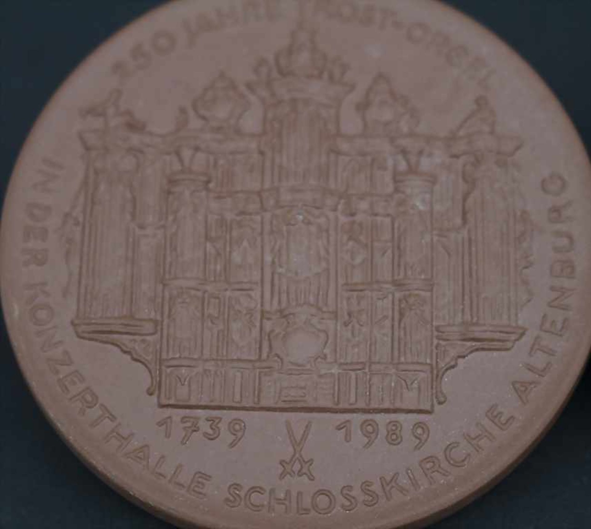 Satz 13 Medaillen 'Trostorgel Schlosskirche Altenburg' / A set of 13 medals 'Trostorgel - Bild 5 aus 5