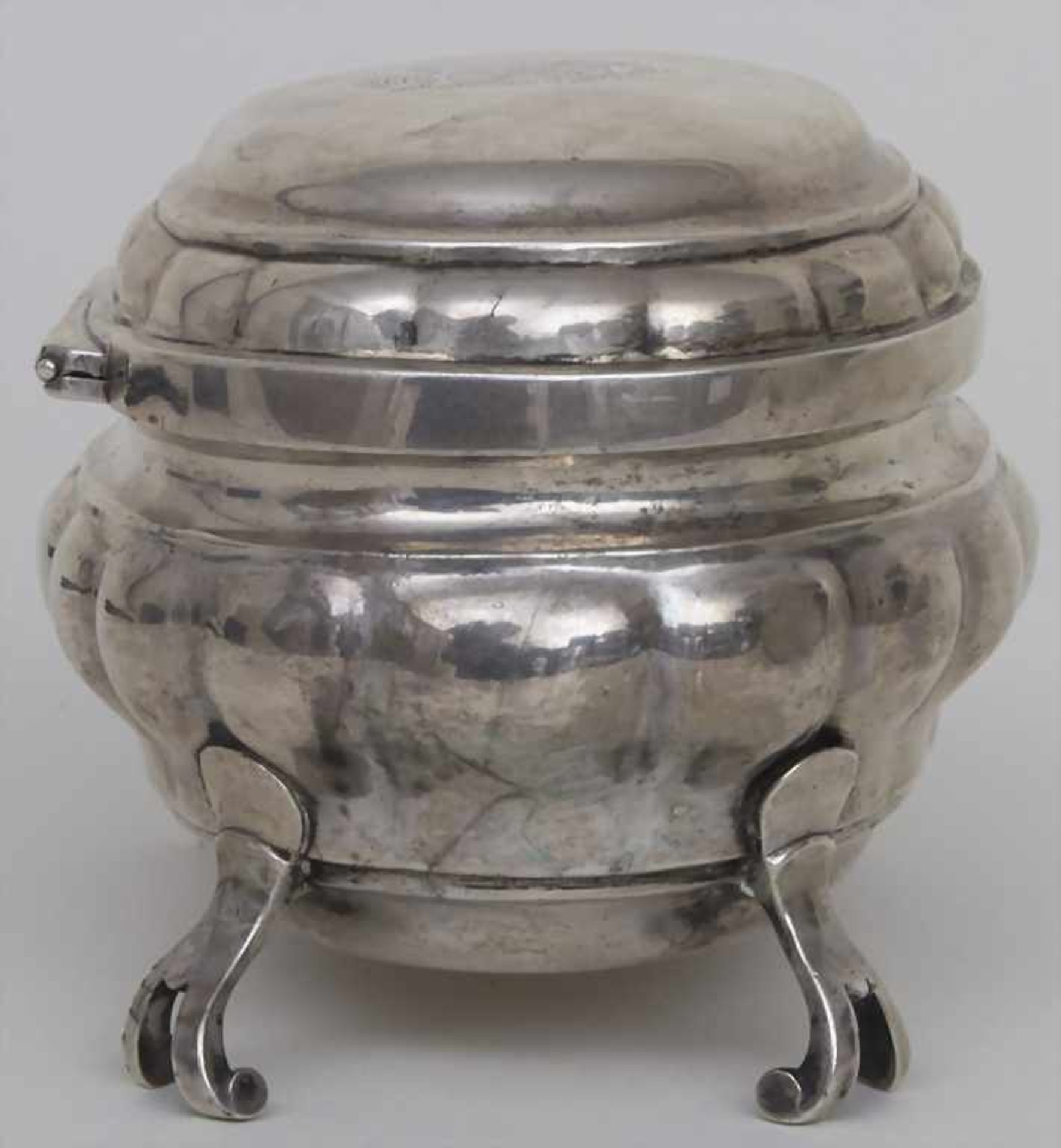 Barock Zuckerdose / A Baroque sugar bowl, Straßburg / Strasbourg, um 1794Material: Silber 13 Lot, - Bild 6 aus 17