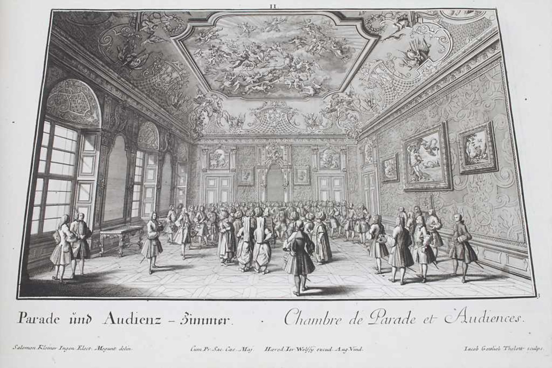 Salomon Kleiner (1700-1761), 'Suitte des Residences Memorables Eugene Francois Duc de Savoye et de - Bild 11 aus 12