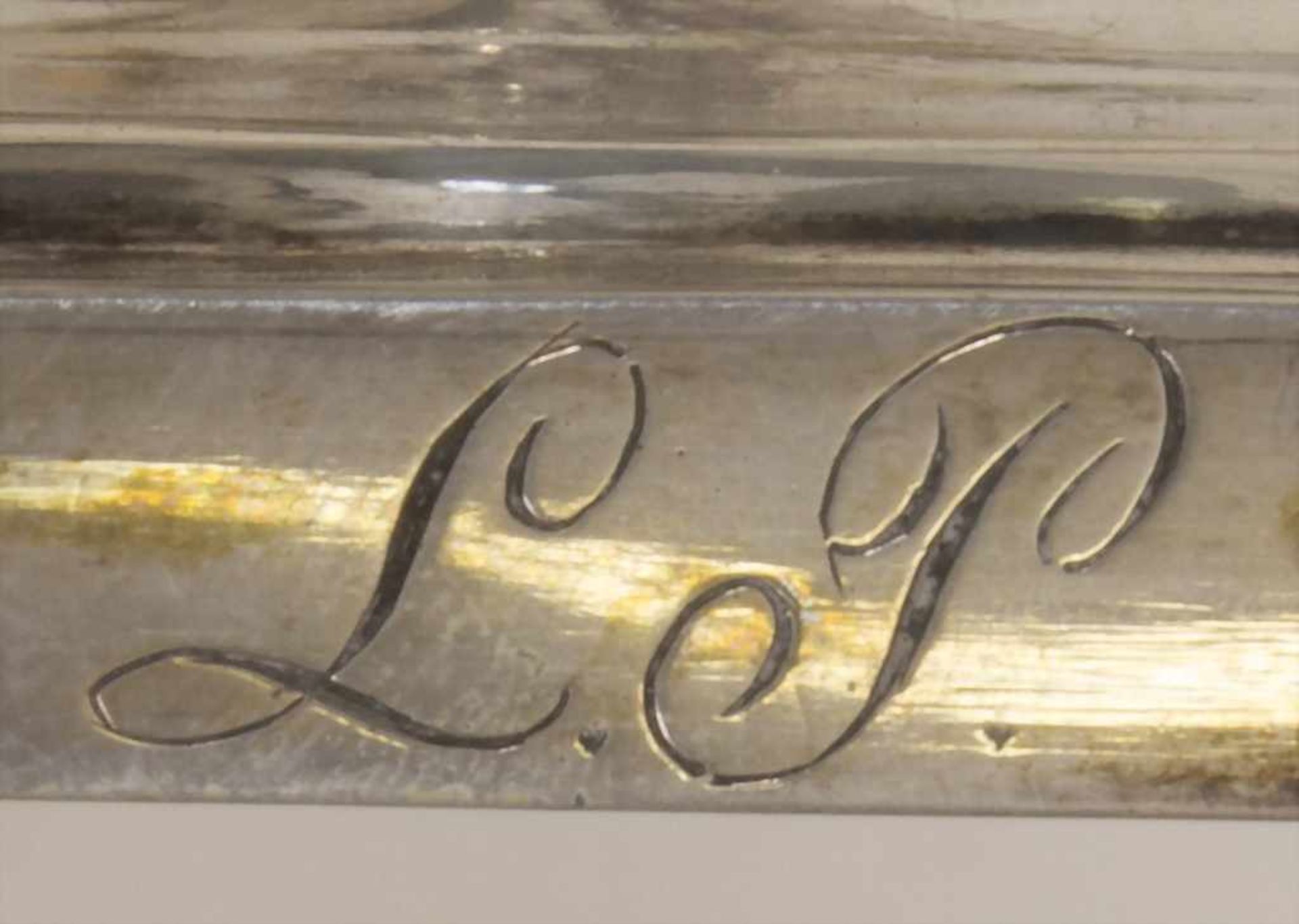 Louis-Seize Leuchter / A Louis-Seize silver candlestick, Franz Anton Osthues, Münster, 1795Material: - Bild 8 aus 11