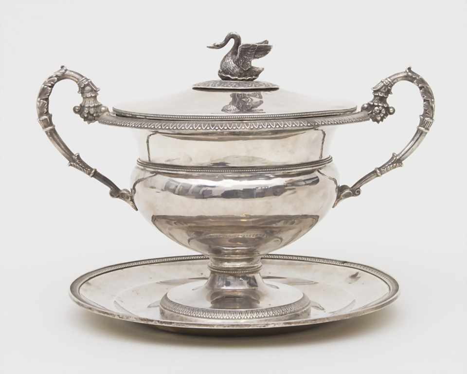 Bonboniere auf Présentoir , Pierre-Jacques Meurice, Paris um 1820Material: 950er Silber, Punzierung: