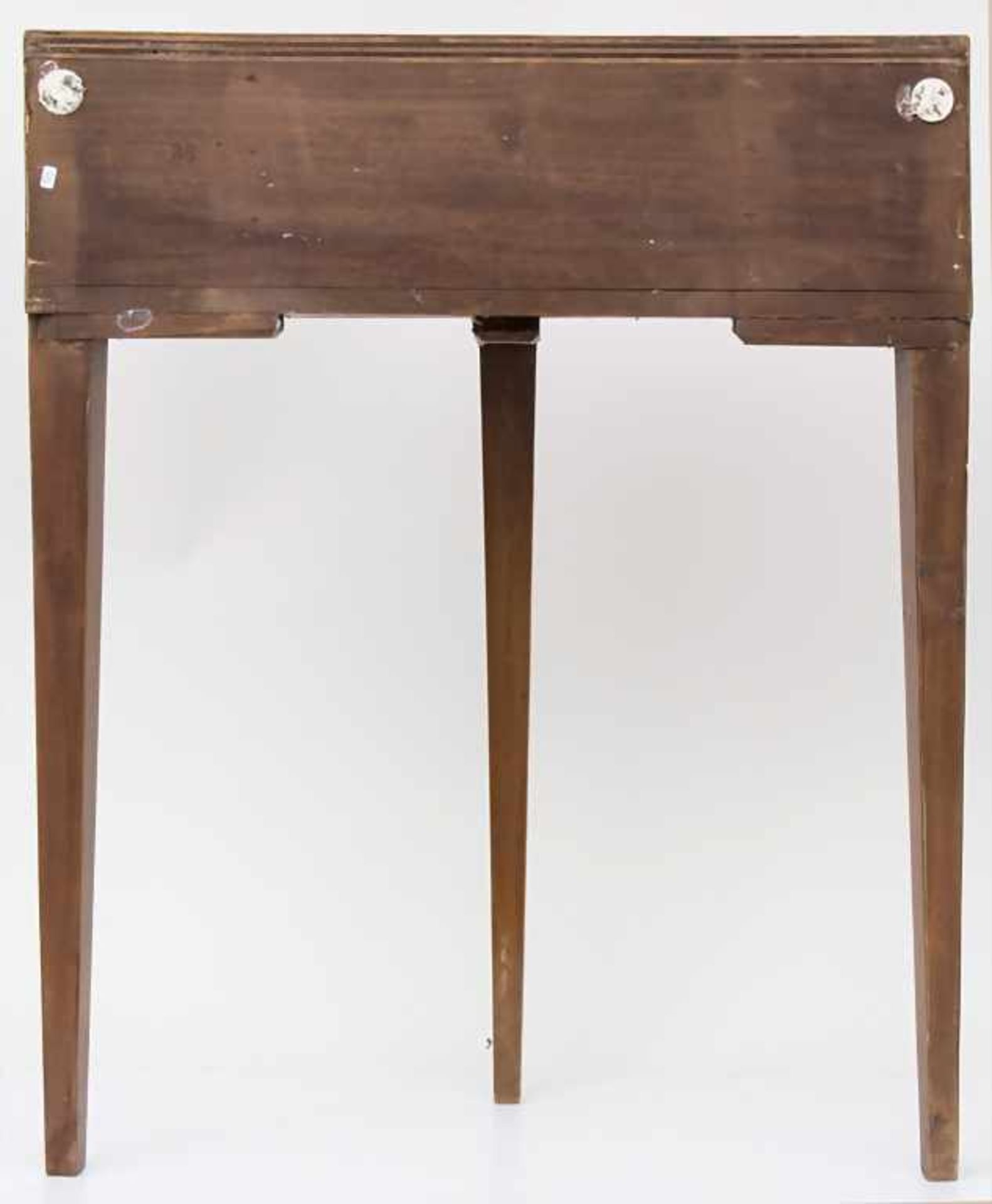 Konsoltisch 'Demi Lune' / A console table 'Demi Lune'Technik: Holz, furniert, Schublade mit - Bild 3 aus 13