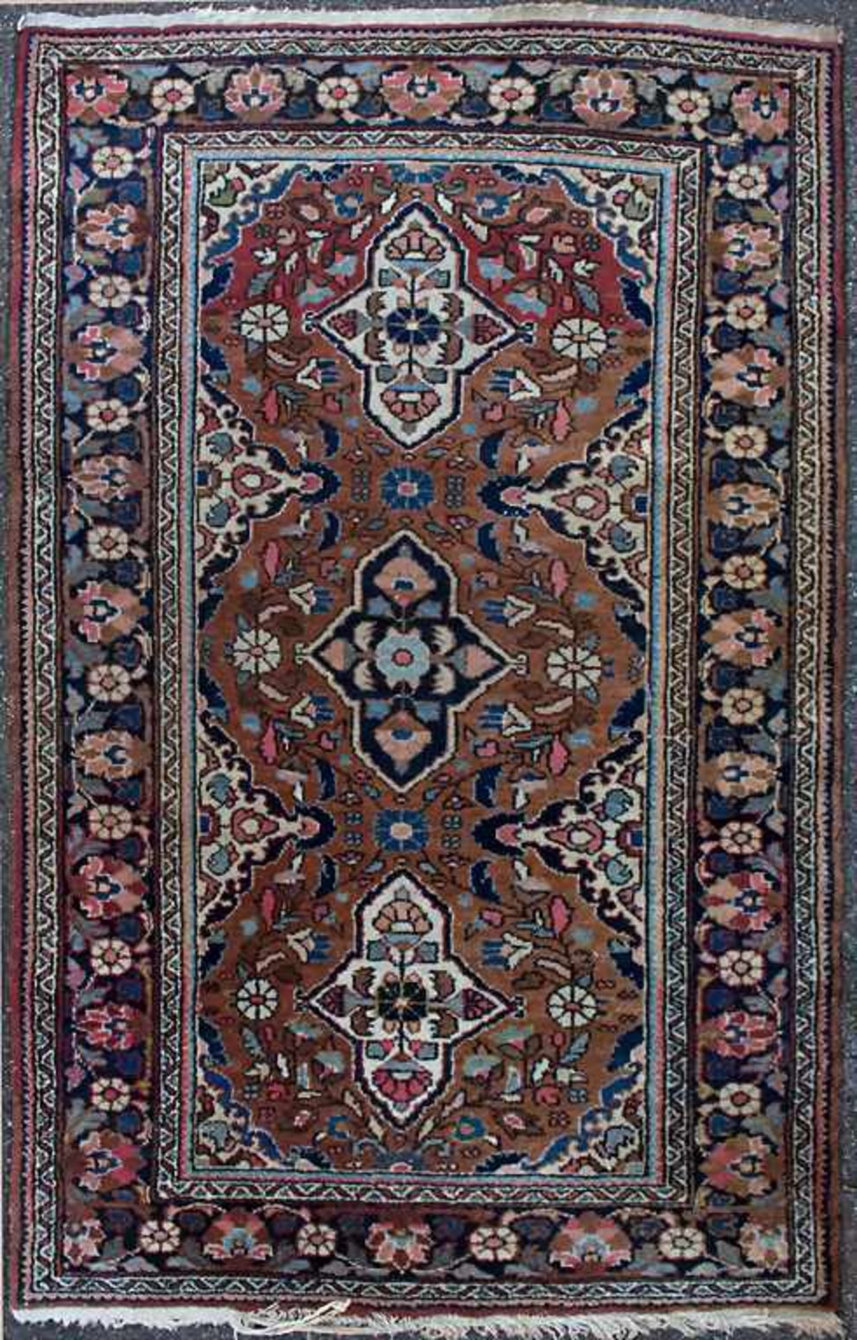 Orientteppich / An oriental carpetMaterial: Wolle auf Wolle, Maße: 160 x 102 cm, Zustand: gut,