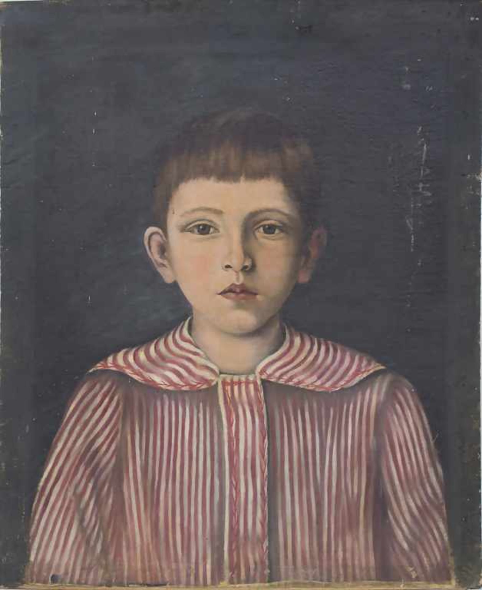 Künstler der Neuen Sachlichkeit, 'Knabenporträt' / 'A portrait of a boy'Technik: Öl auf Leinwand,