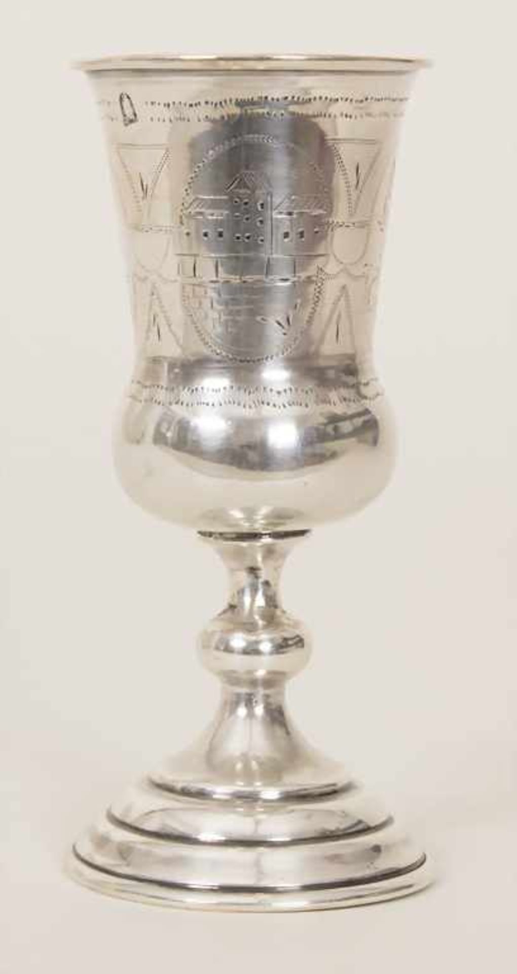 Becher / A silver beaker, Moskau/Moscow, um 1864Material: Silber, 84 Zolotnik,Punzierung: