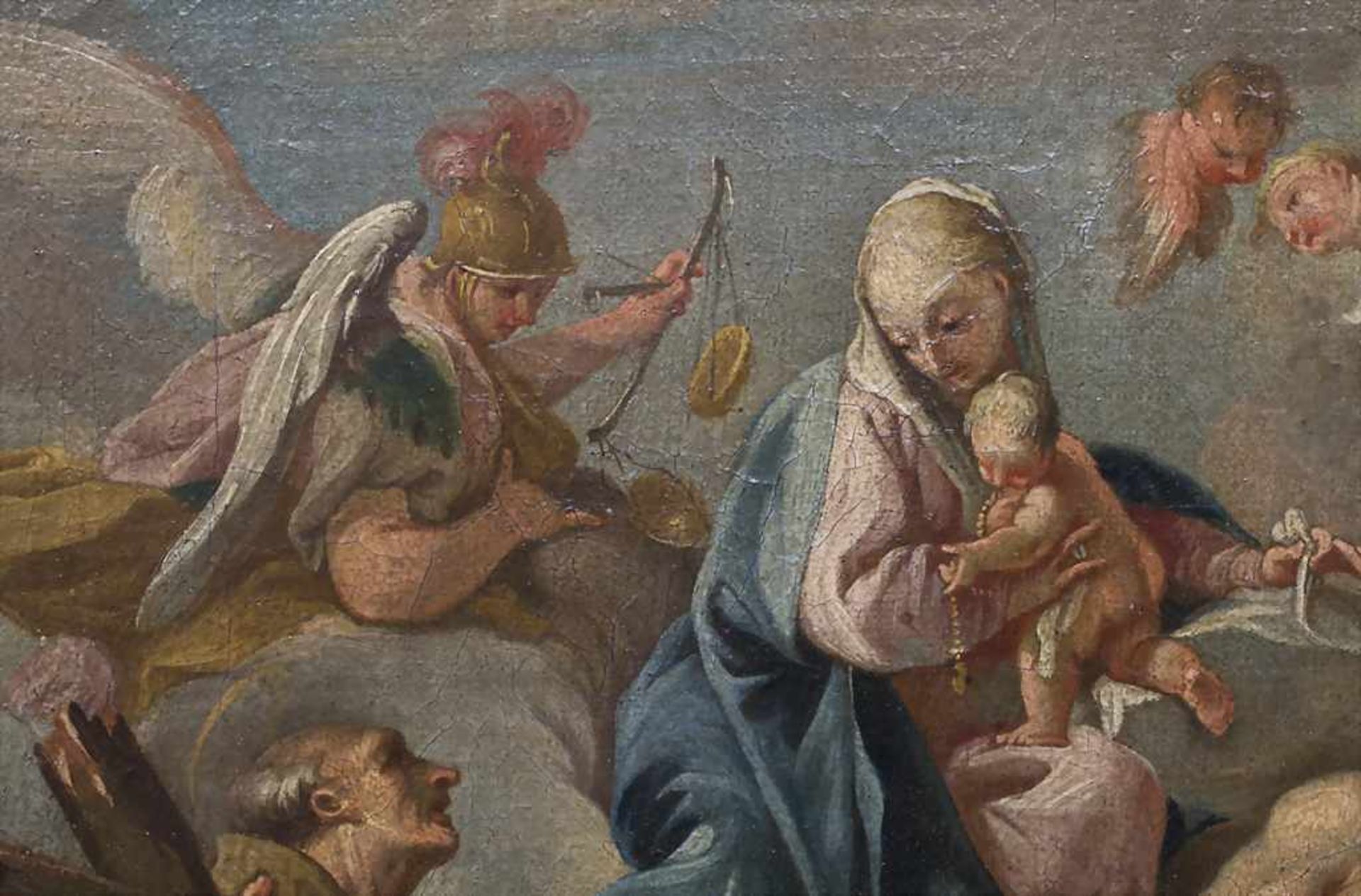 Giovanni Battista Tiepolo (1696-1770) (Zuschreibung / Attributed), 'Die Madonna in den Wolken' / ' - Bild 3 aus 15