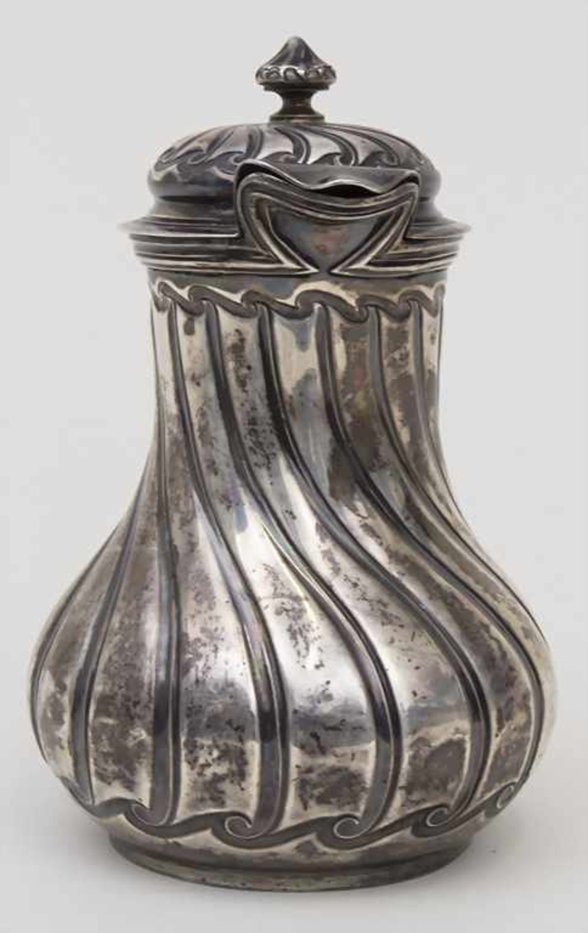 Mokkakanne / A mocha pot, Fray Fils (1875-1891), ParisMaterial: 950er Silber,Punzierung: Minerva - Bild 2 aus 17