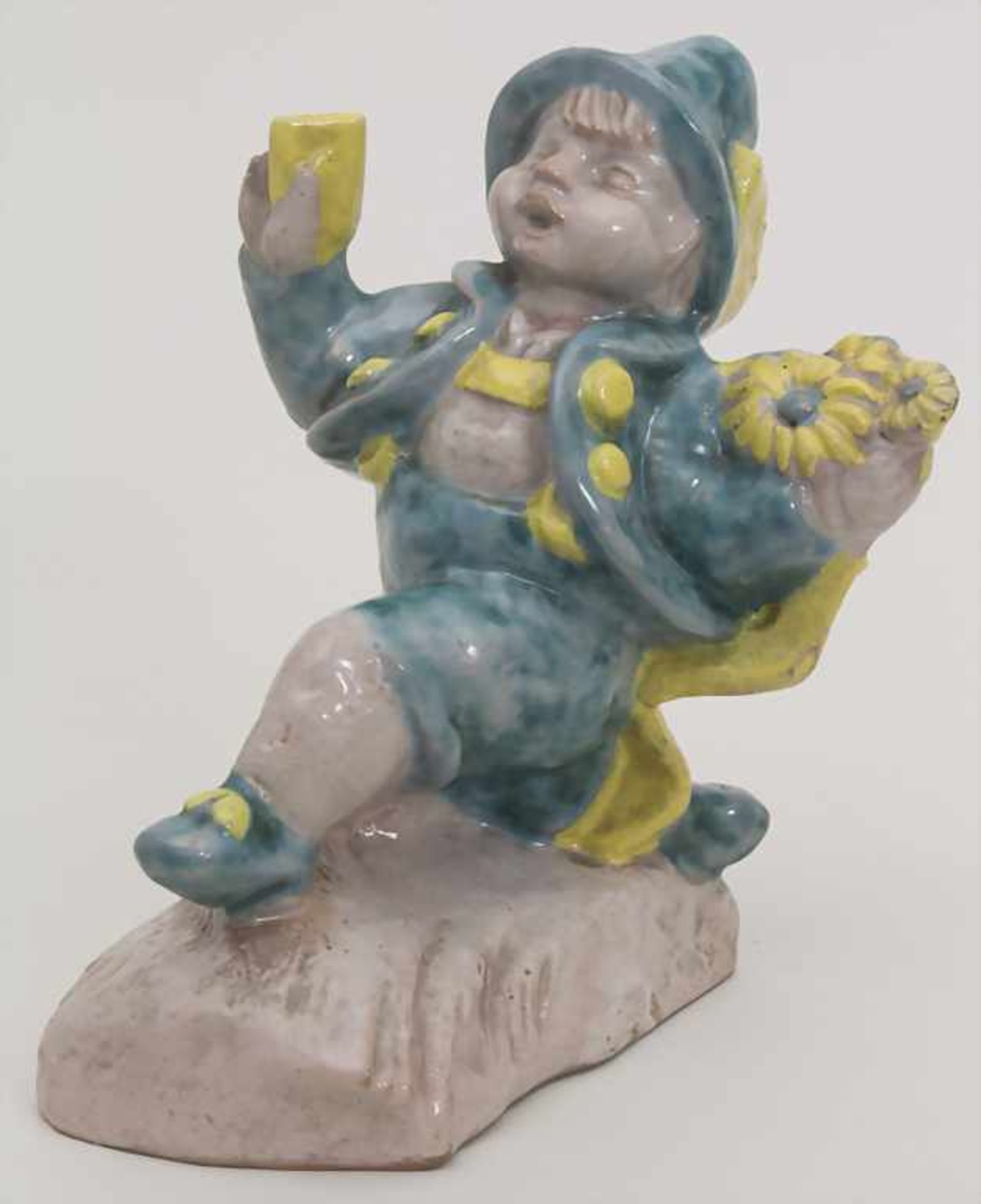 Heinrich Thein (1888 - 1969) Keramikfigur 'Der Gratulant' / A ceramic figure 'The Gratulant', um
