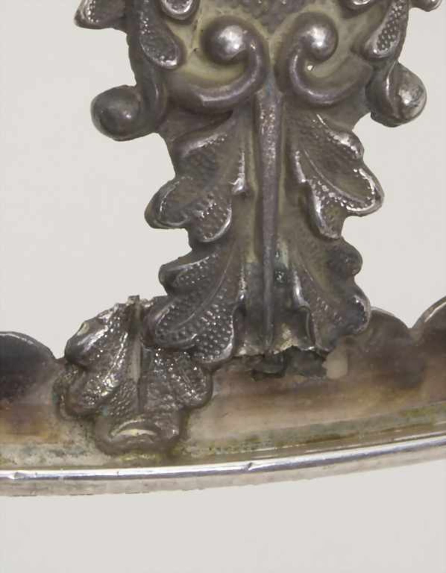 Deckeldose / A covered silver bowl, Brüssel / Brussels, um 1840Material: Silber 950, mit - Image 9 of 29
