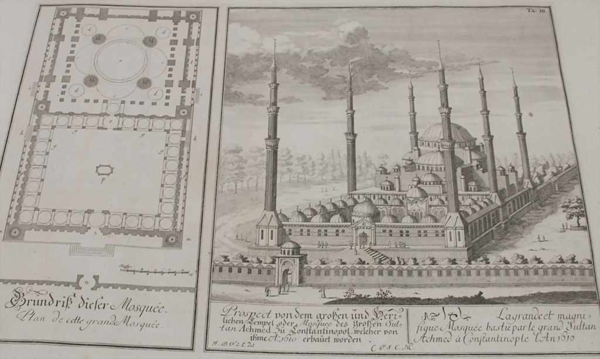 J.B. Fischer von Erlach: 'Entwurff, einer historischen Architectur'Titel: ...in Abbildung - Image 11 of 41