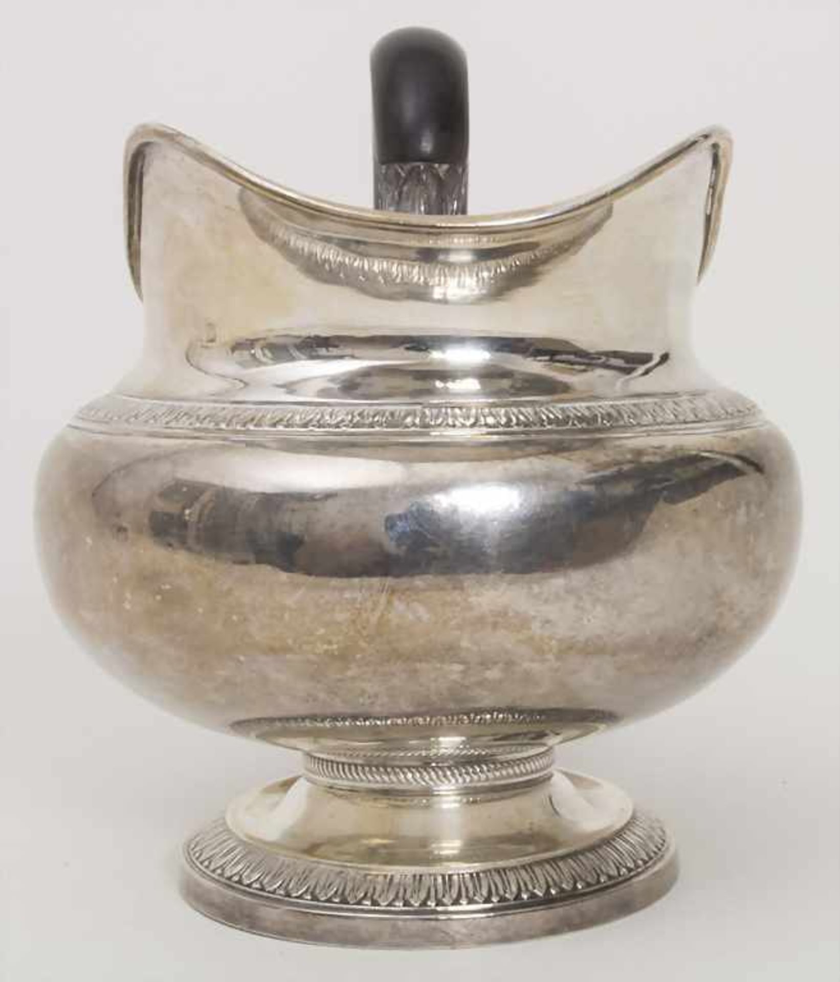 Sahnegießer / A silver creamer, Odiot, Paris, 1819-1838Material: 950er Silber, vergoldet,Punzierung: - Bild 2 aus 13