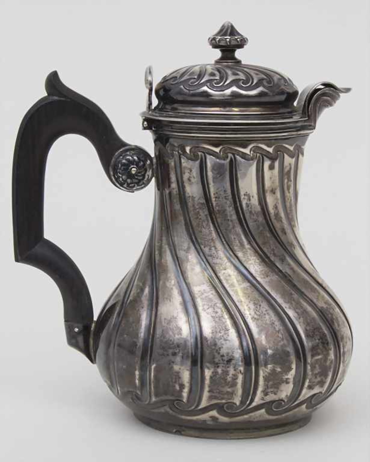 Mokkakanne / A mocha pot, Fray Fils (1875-1891), ParisMaterial: 950er Silber,Punzierung: Minerva - Bild 5 aus 17