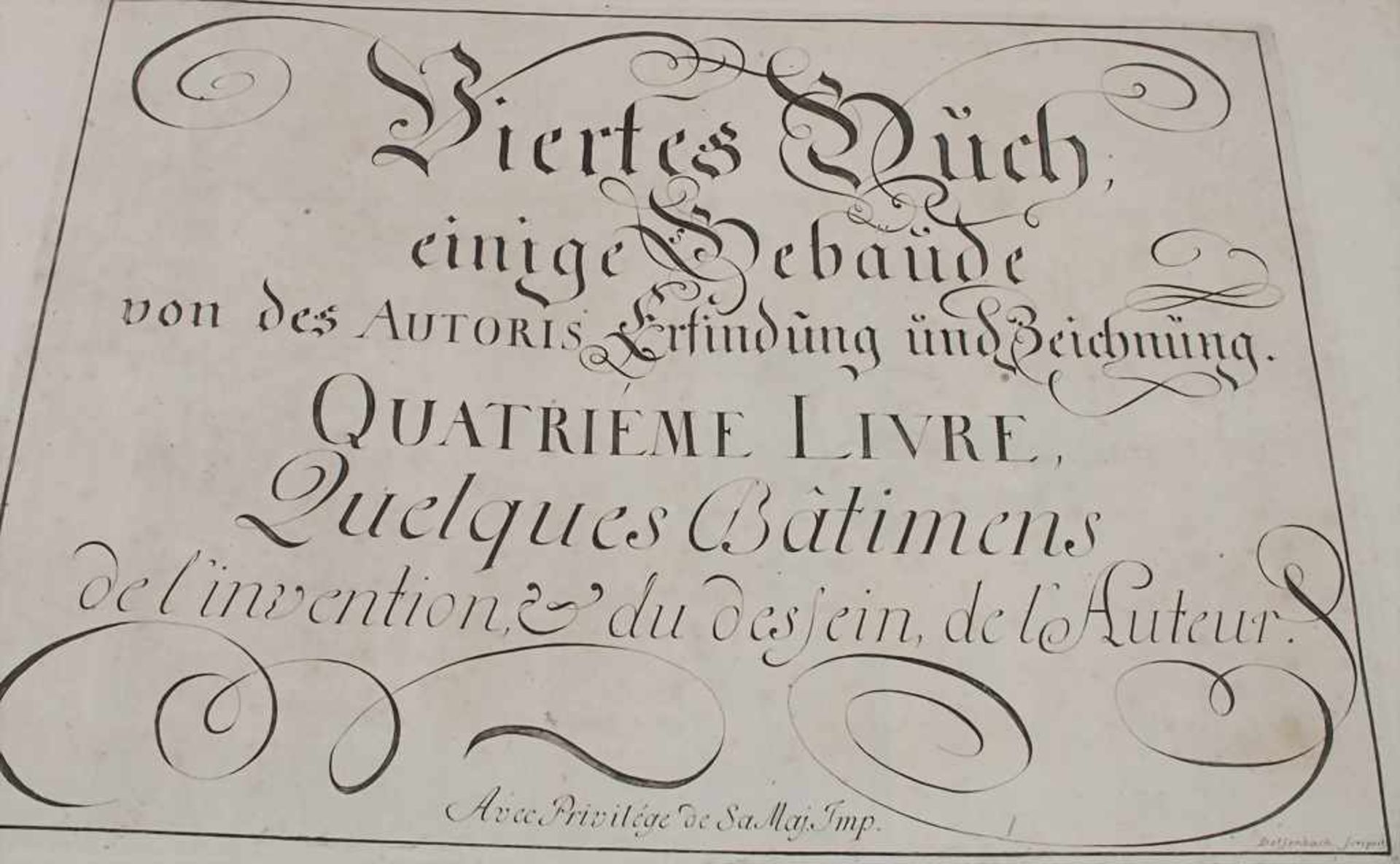 J.B. Fischer von Erlach: 'Entwurff, einer historischen Architectur'Titel: ...in Abbildung - Bild 15 aus 41