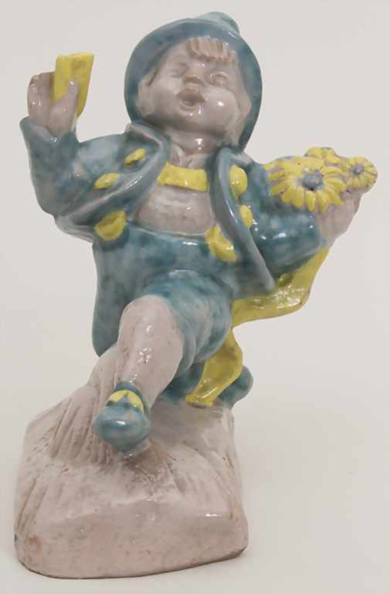 Heinrich Thein (1888 - 1969) Keramikfigur 'Der Gratulant' / A ceramic figure 'The Gratulant', um - Bild 5 aus 7