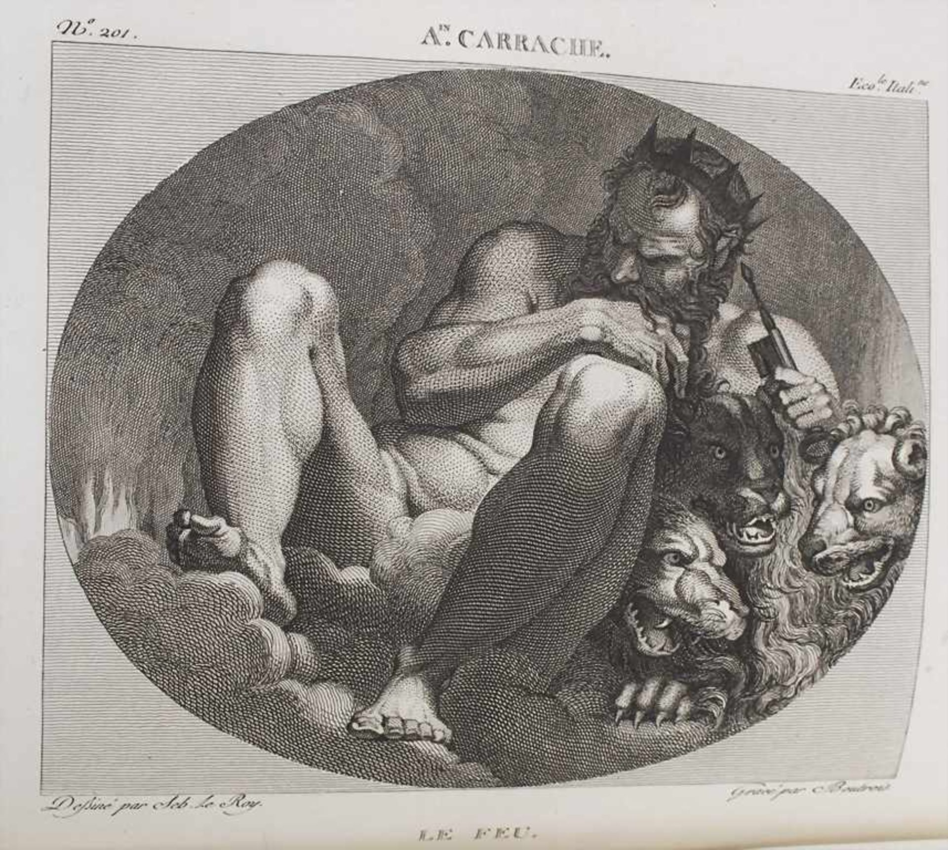 Filhol, A.M. :Titel: Cours historique et Élémentaire de peinture, ou galerie complette du museum, - Bild 19 aus 27