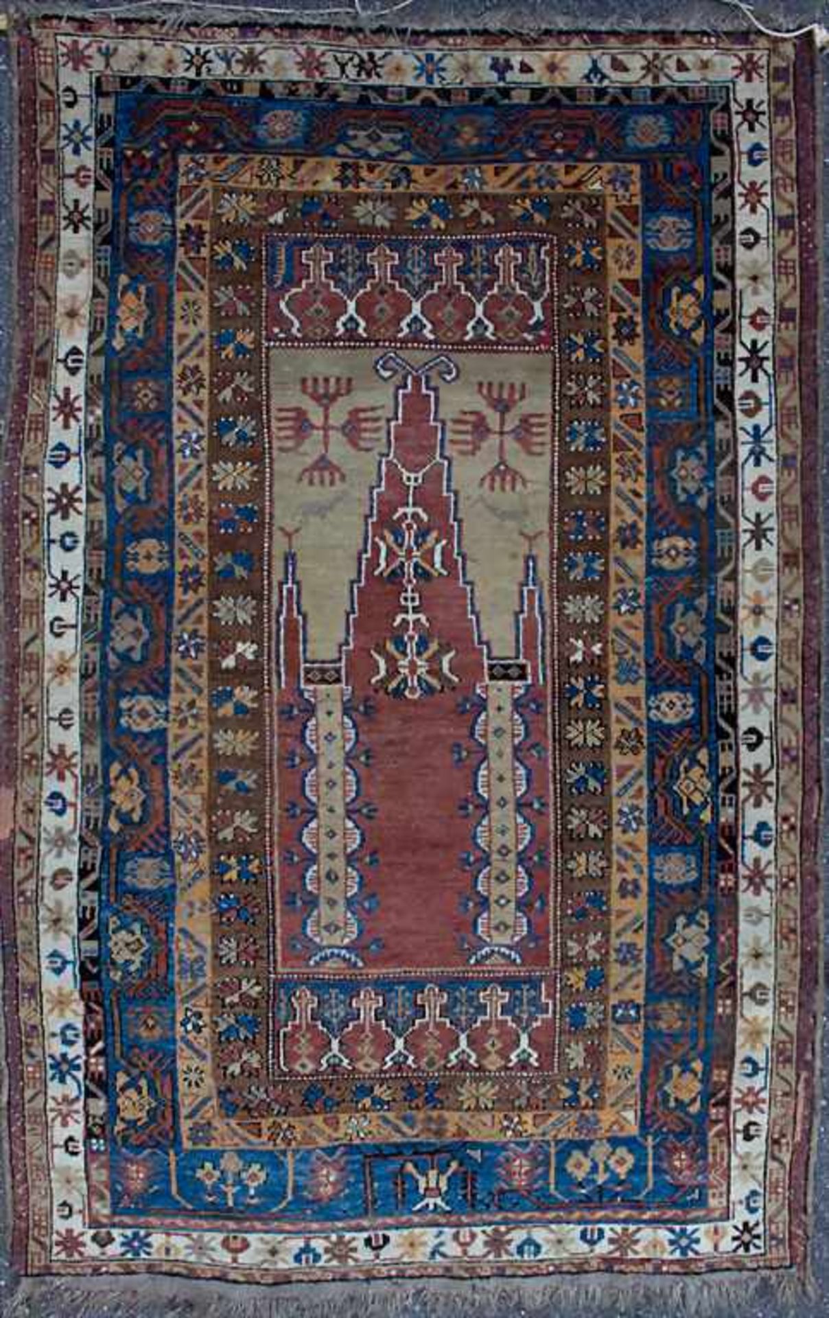 Wandteppich / A wall carpet, KaukasusMaterial: Wolle auf Wolle, Maße: 168 x 106 cm, Zustand: gut,