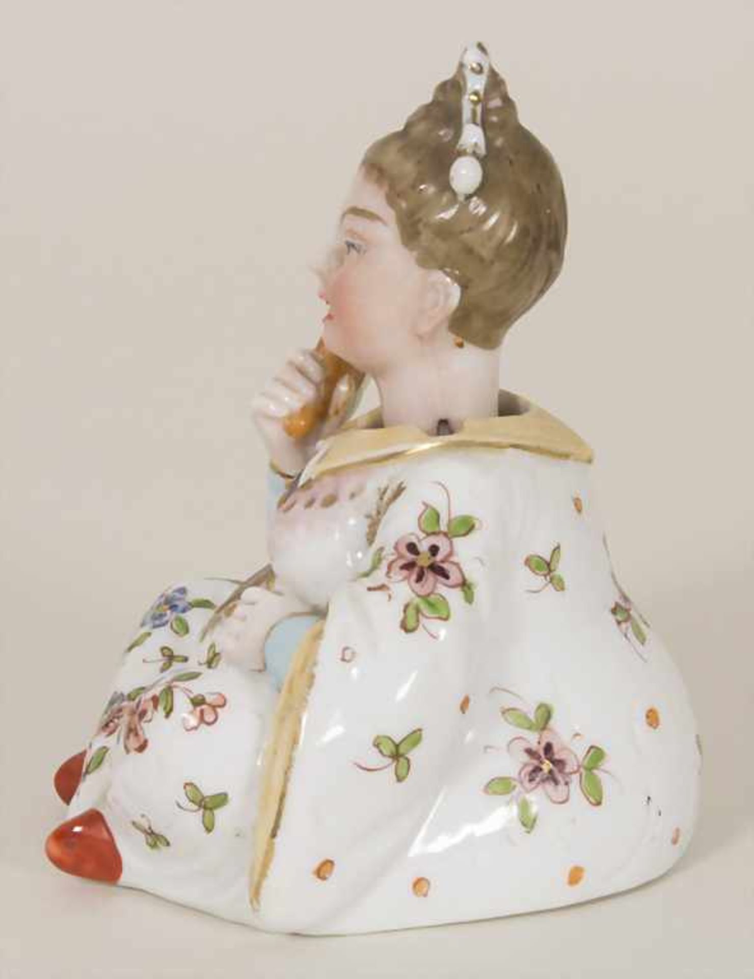 Große weibliche Wackel-Pagode mit beweglichem Kopf / A female pagoda with swinging head, deutsch, 2. - Image 2 of 6