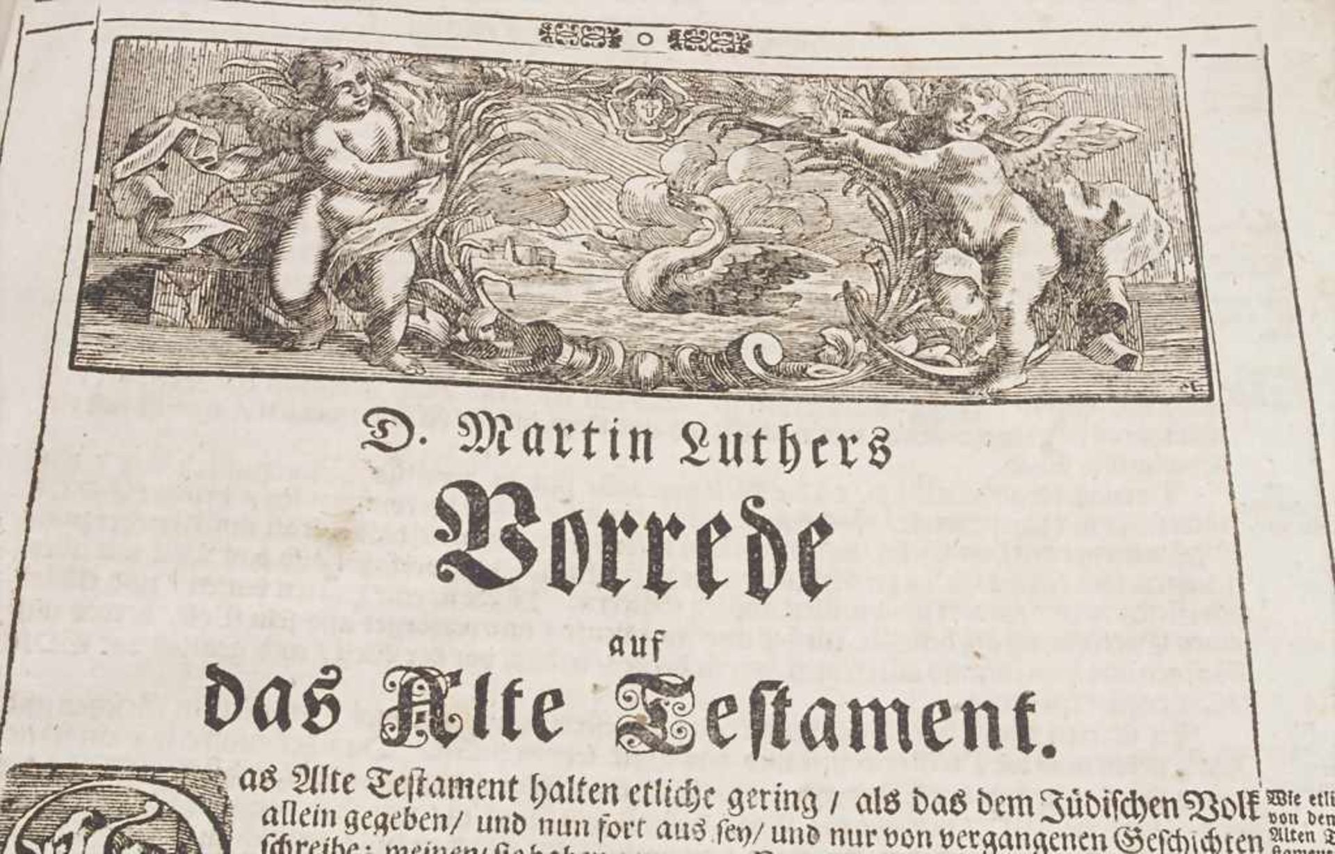 Lutherbibel / A Luther Bible, Nürnberg, 1770Titel: 'Biblia, Das ist Die ganze Heilige Schrift des - Image 15 of 19