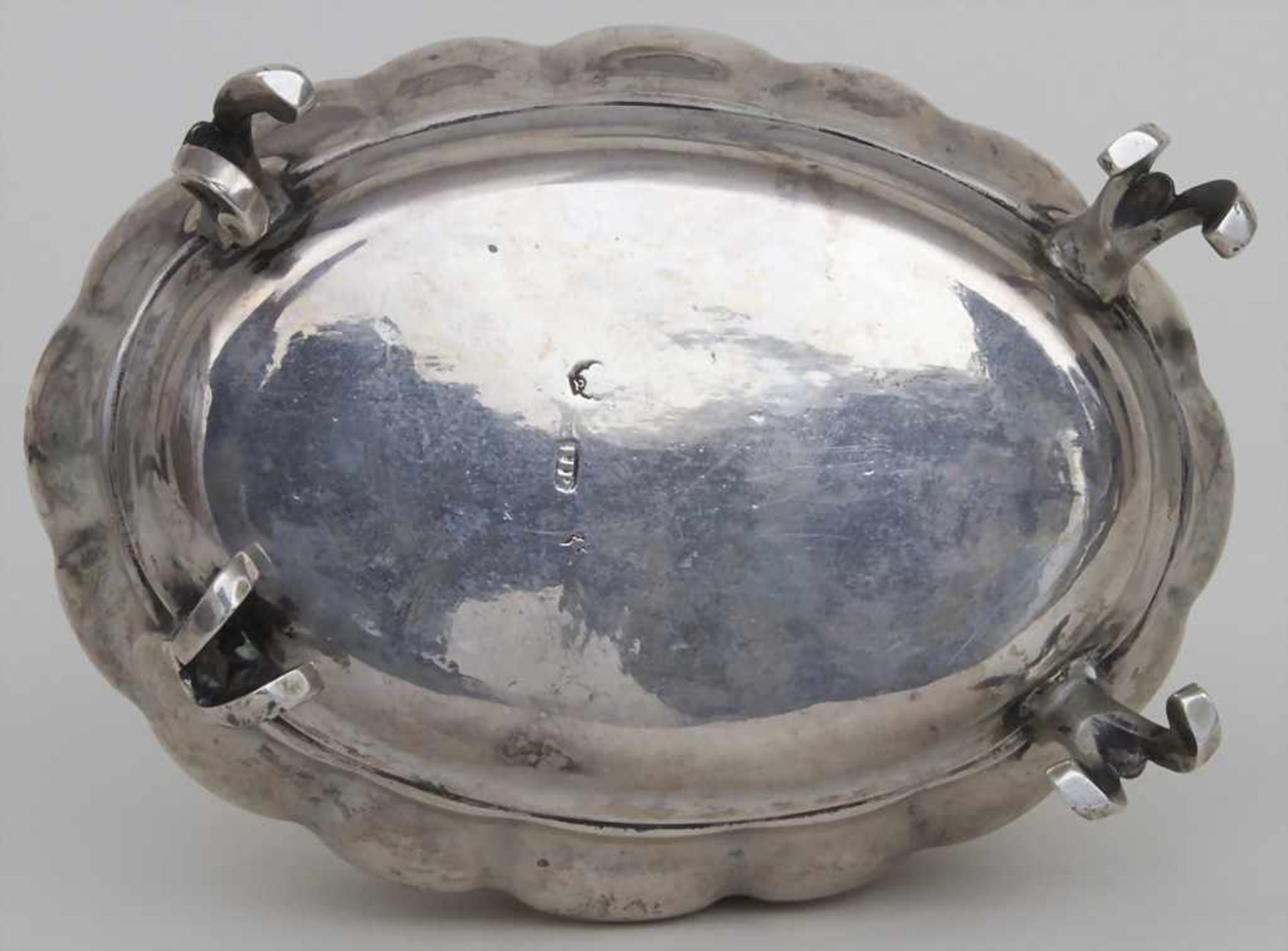 Barock Zuckerdose / A Baroque sugar bowl, Straßburg / Strasbourg, um 1794Material: Silber 13 Lot, - Bild 8 aus 17