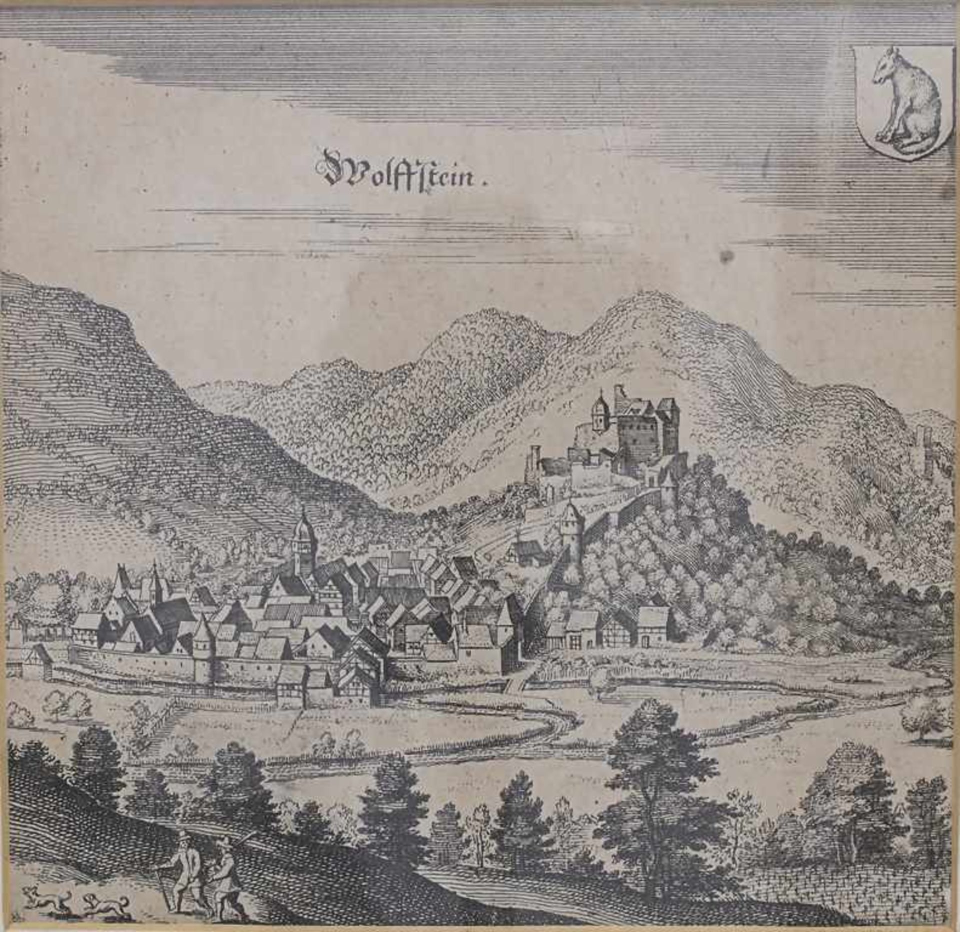 Matthäus Merian (1593-1650), 3 historische Stadtansichten / A set of historic 3 town - Image 7 of 7