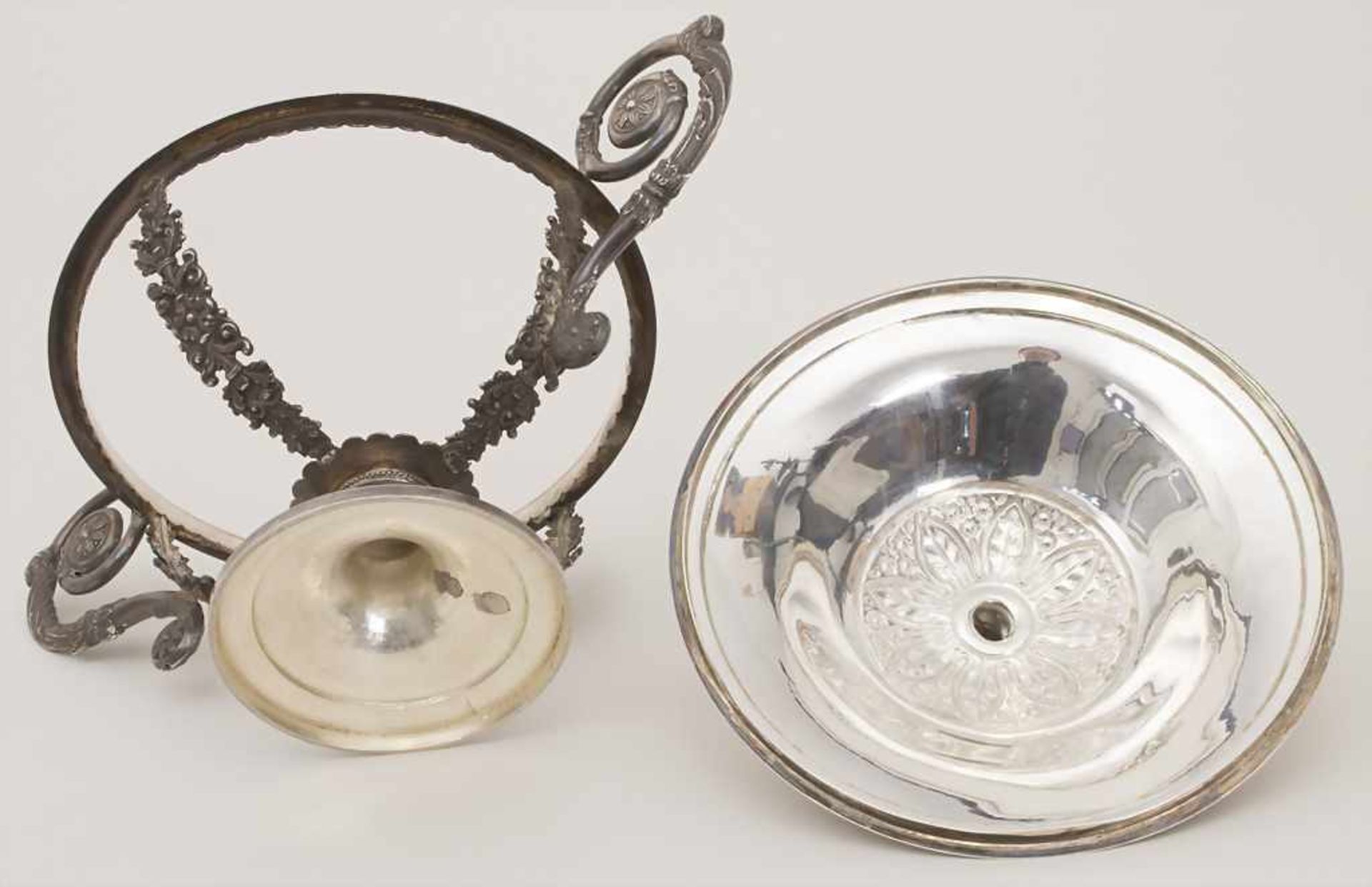 Deckeldose / A covered silver bowl, Brüssel / Brussels, um 1840Material: Silber 950, mit - Image 21 of 29