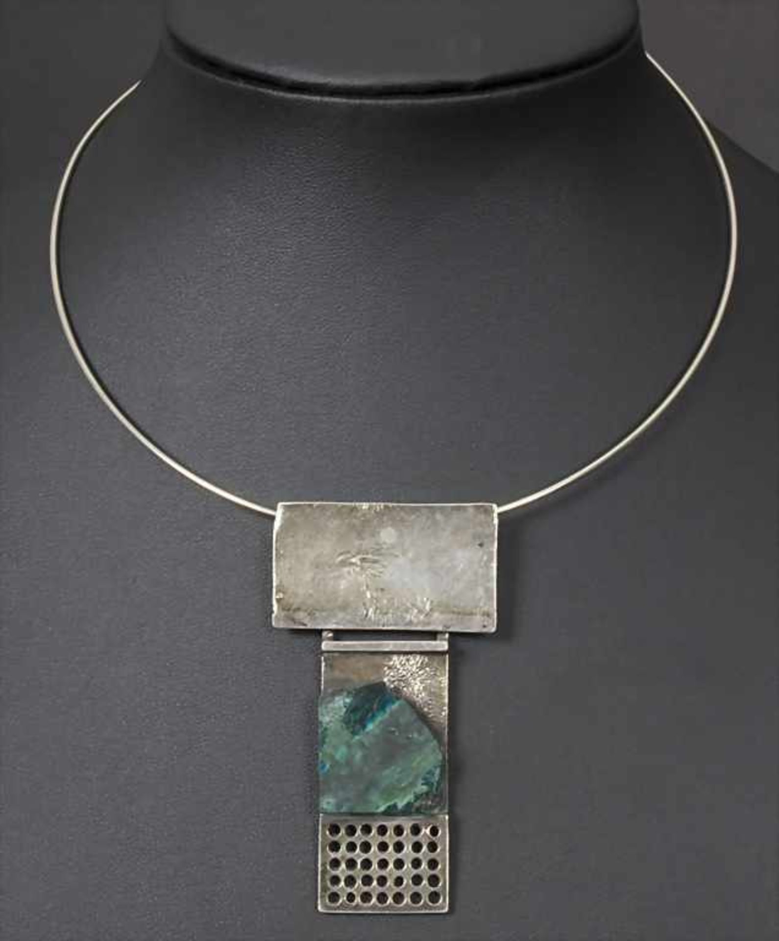 Designer Silber Collier / A designer silver necklaceMaterial: Silber Ag 835/000,Punzierung: '835',