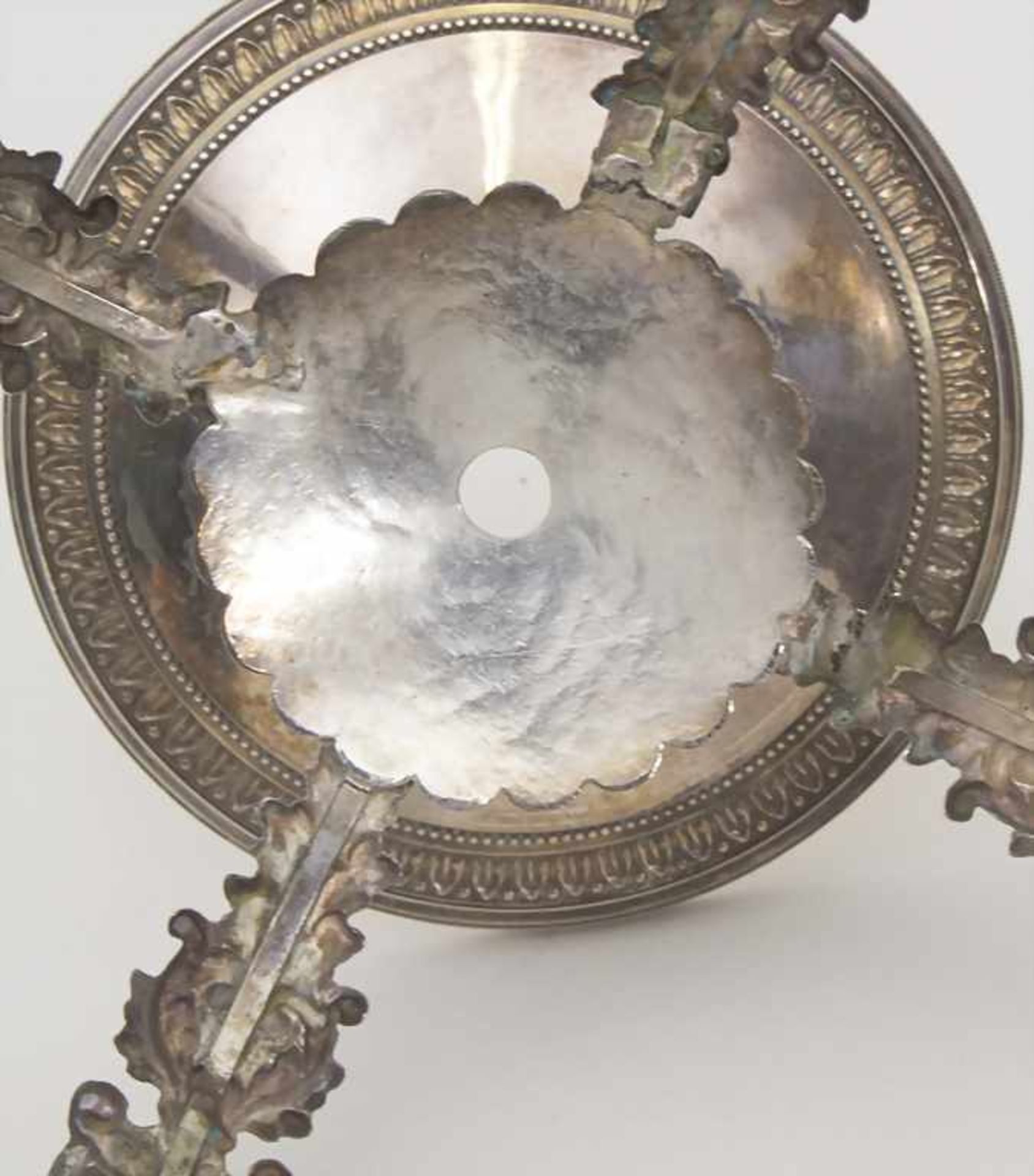 Deckeldose / A covered silver bowl, Brüssel / Brussels, um 1840Material: Silber 950, mit - Image 12 of 29