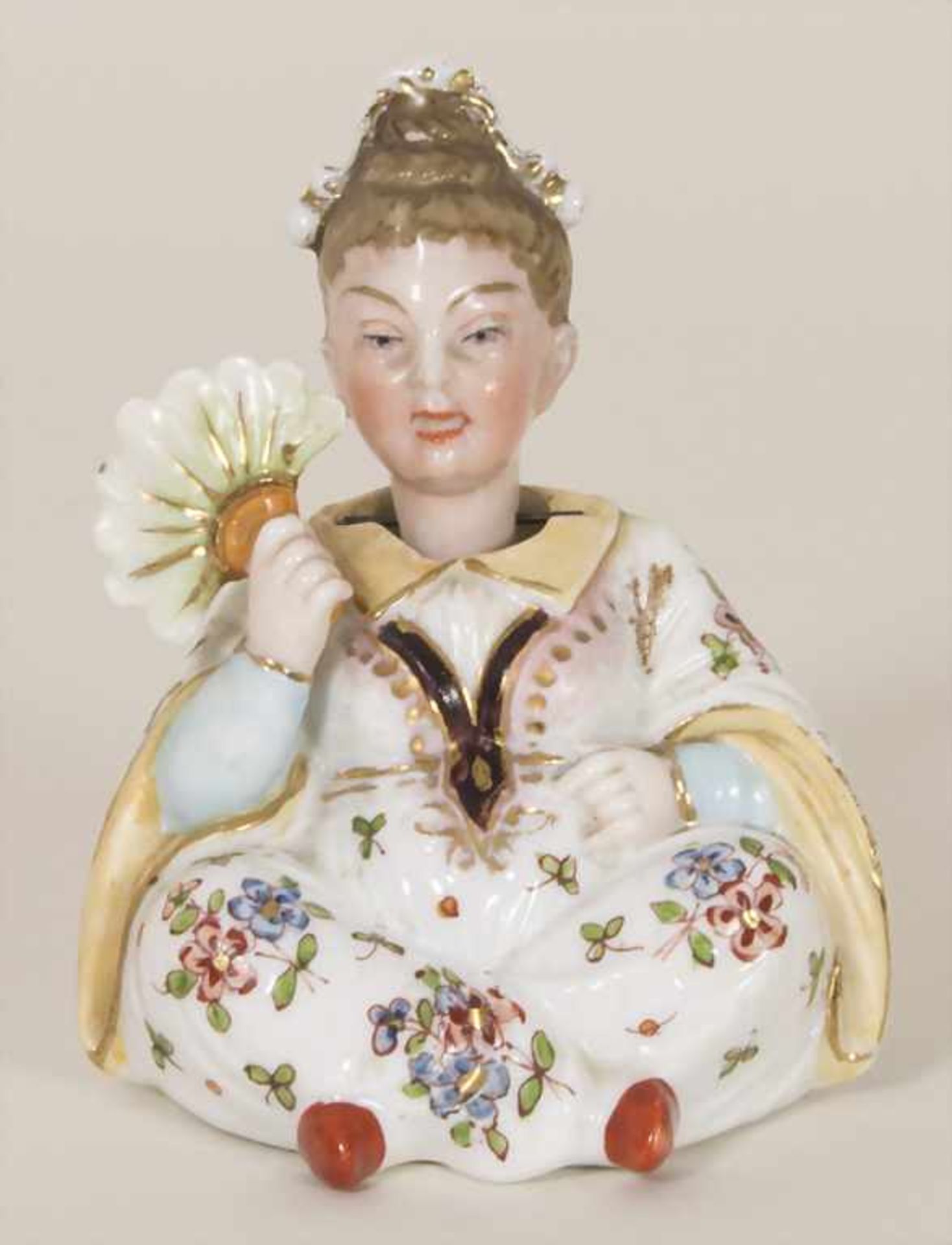 Große weibliche Wackel-Pagode mit beweglichem Kopf / A female pagoda with swinging head, deutsch, 2.