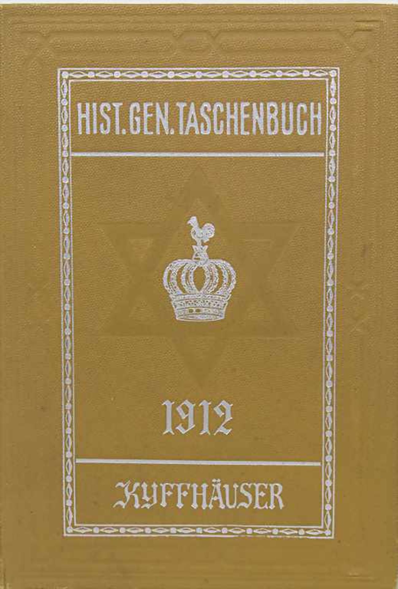 Weimarer historisch-genealoges Taschenbuch des gesamten Adels jehudäischen UrsprungesTitel: Weimarer