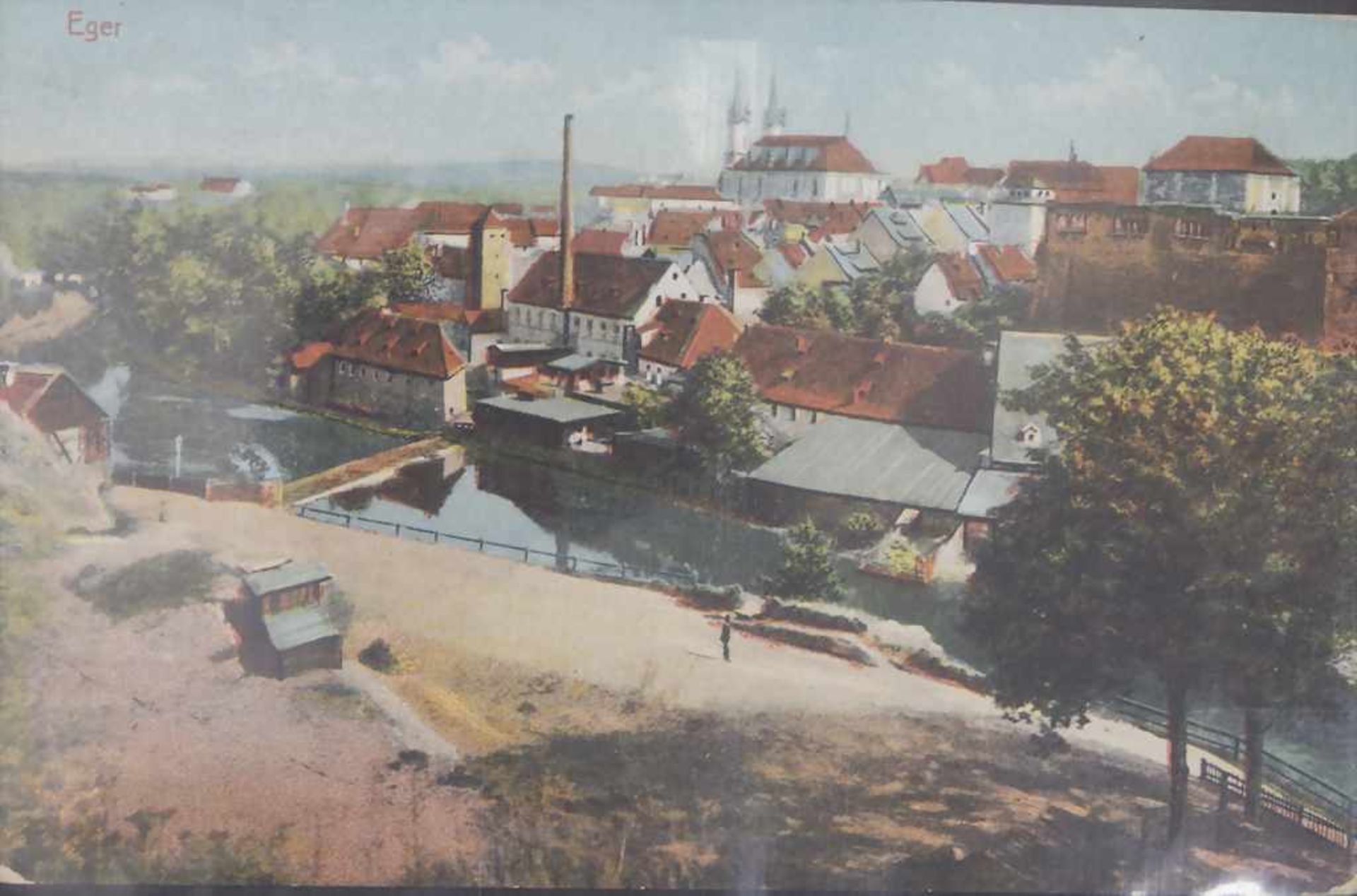 Sammlung Ansichtskarten Deutschland im Album / A collection of German postcardsSammlung von ca. 50