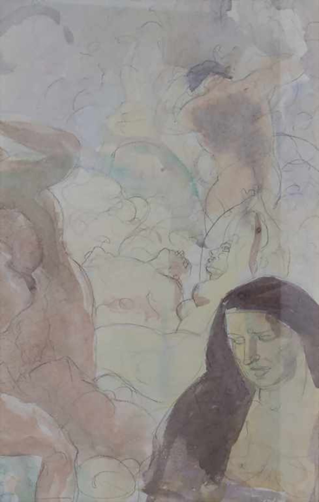 Albert Zahlbruckner (1895-1962), 'Mythologische Szene mit weiblichem Akt' / 'A mythological scene - Image 7 of 11