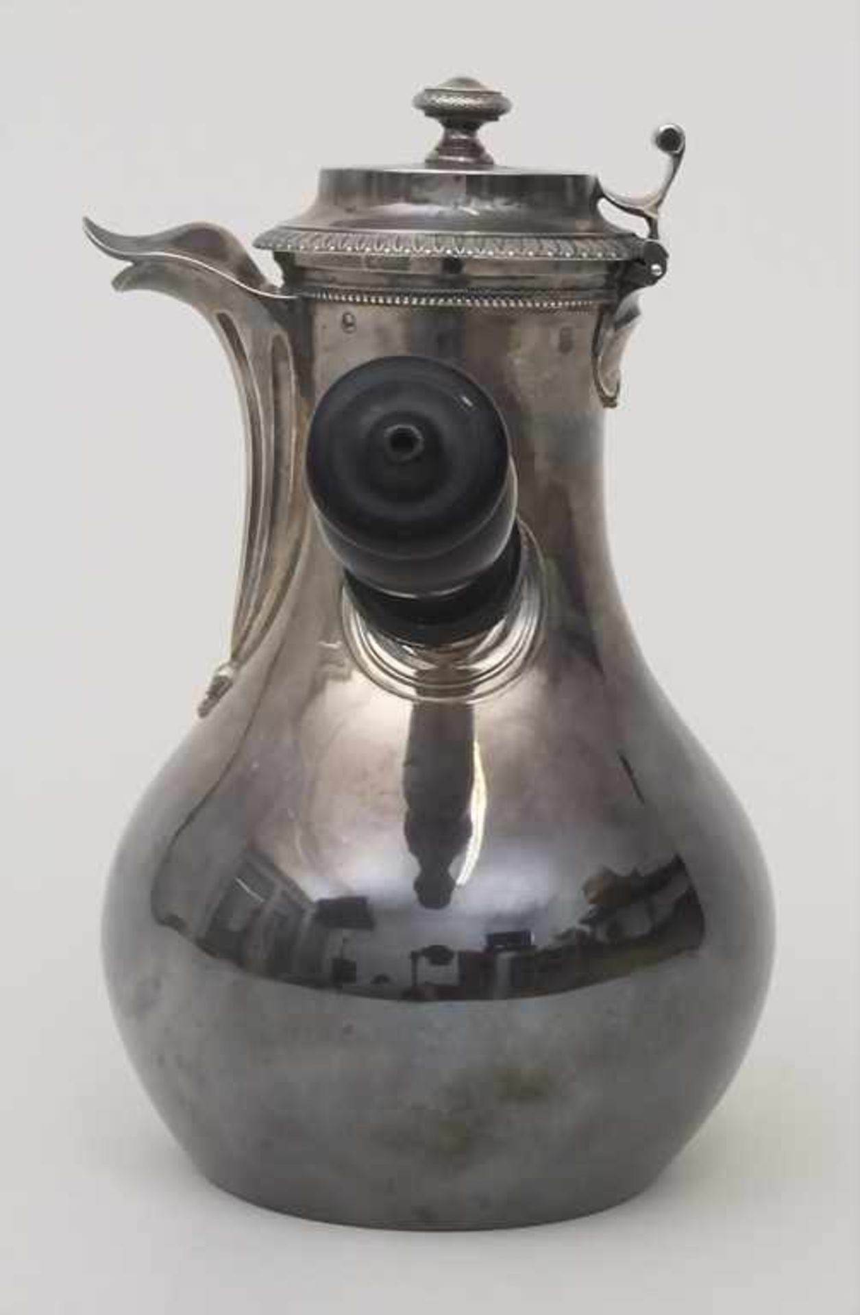 Heißwasser-Kanne / A silver verseuse, Jean Pierre Famechon, Paris, um 1820Material: Silber 950, - Image 8 of 21