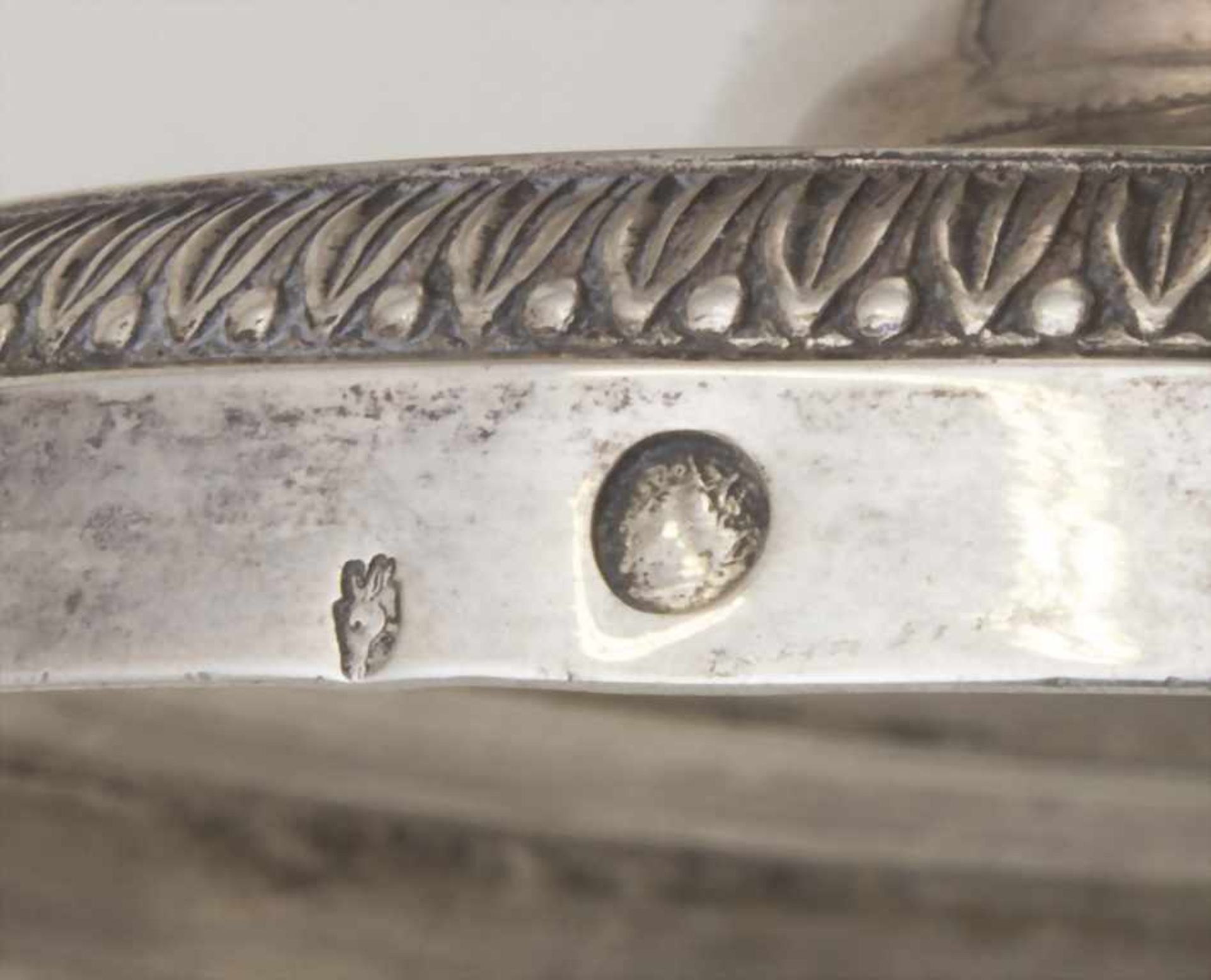 Bonboniere auf Présentoir , Pierre-Jacques Meurice, Paris um 1820Material: 950er Silber, Punzierung: - Image 4 of 29