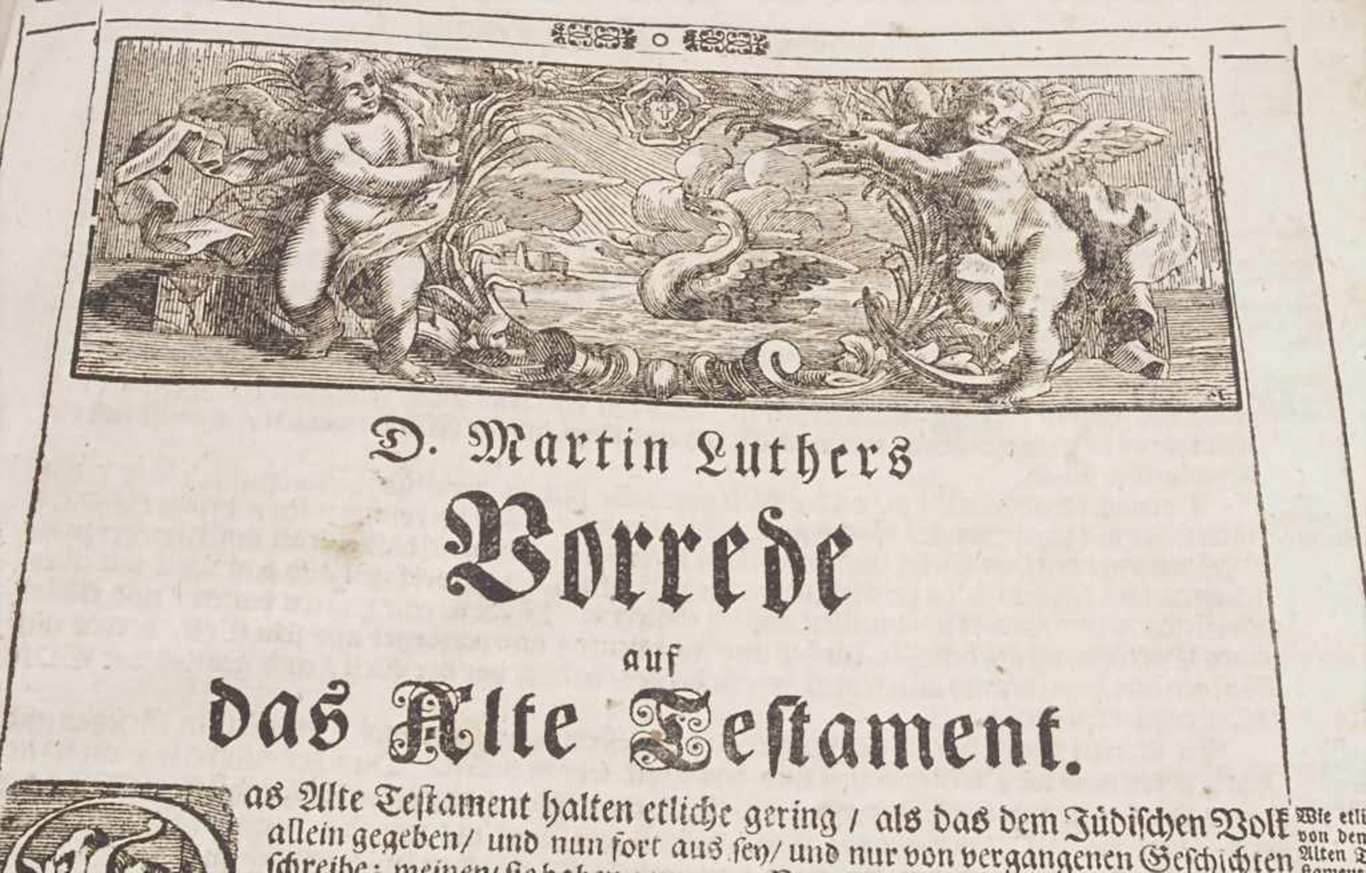 Lutherbibel / A Luther Bible, Nürnberg, 1770Titel: 'Biblia, Das ist Die ganze Heilige Schrift des - Image 14 of 19