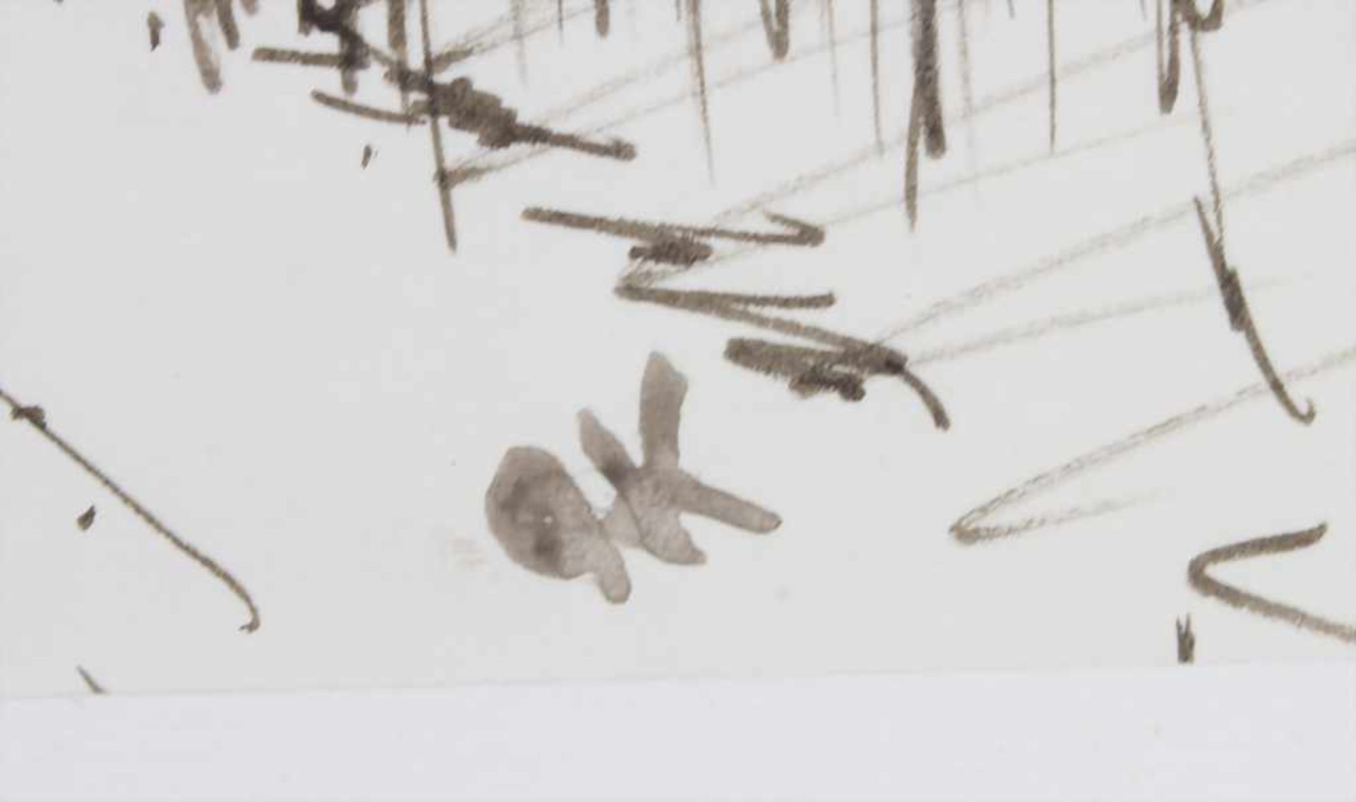 Monogrammist 'OK', 'Venedig' / 'Venice'Technik: Tusche auf Papier (Pigna-Prägung), an den oberen - Image 5 of 7