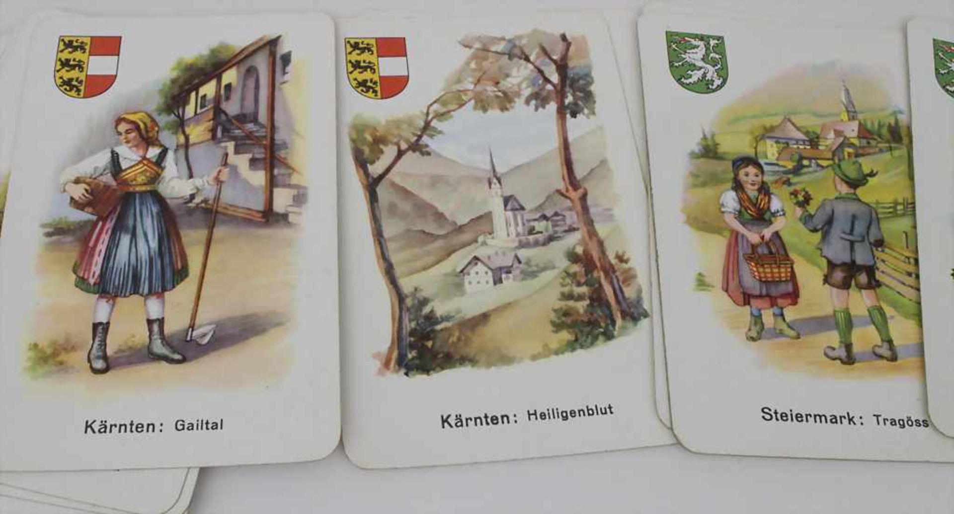 2 Quartett Spiele / Two quartet games* 'Deutsch Städte Quartett', Vereinigte Altenburger und - Bild 4 aus 5