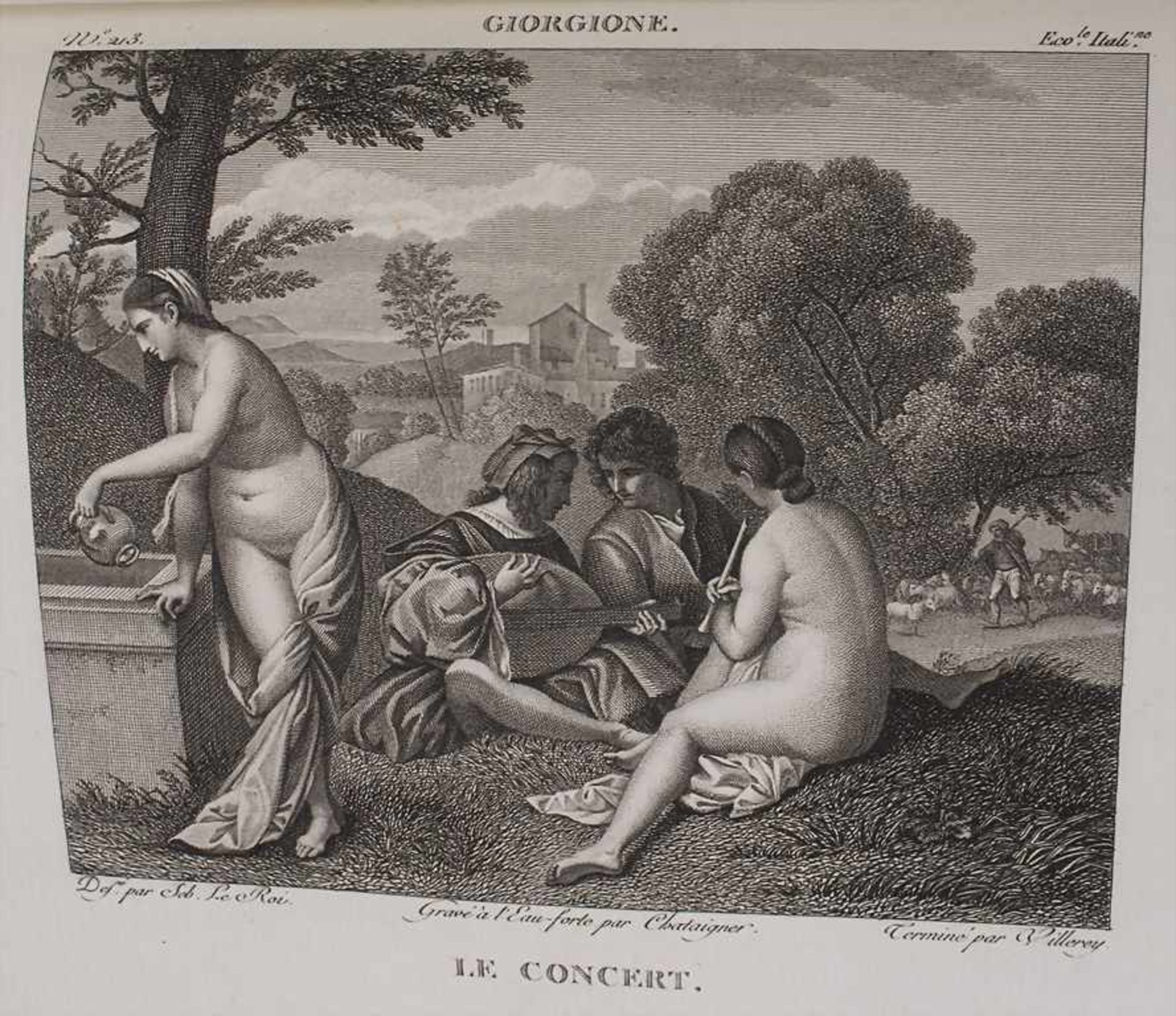Filhol, A.M. :Titel: Cours historique et Élémentaire de peinture, ou galerie complette du museum, - Bild 5 aus 27